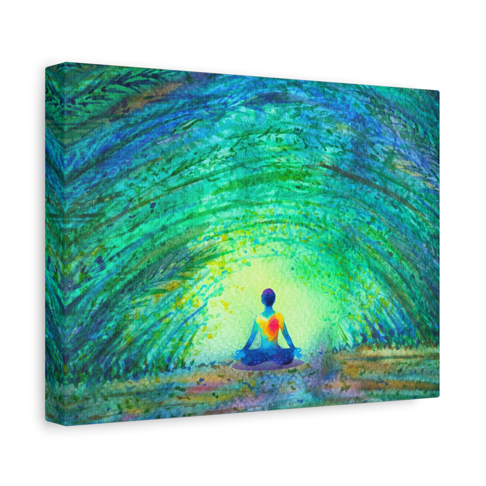 canvas-wall-art-yoga-nature-peace-home-decor-meditation-gift-mindfulness-painting-zen-retreat-print-living-room-decor