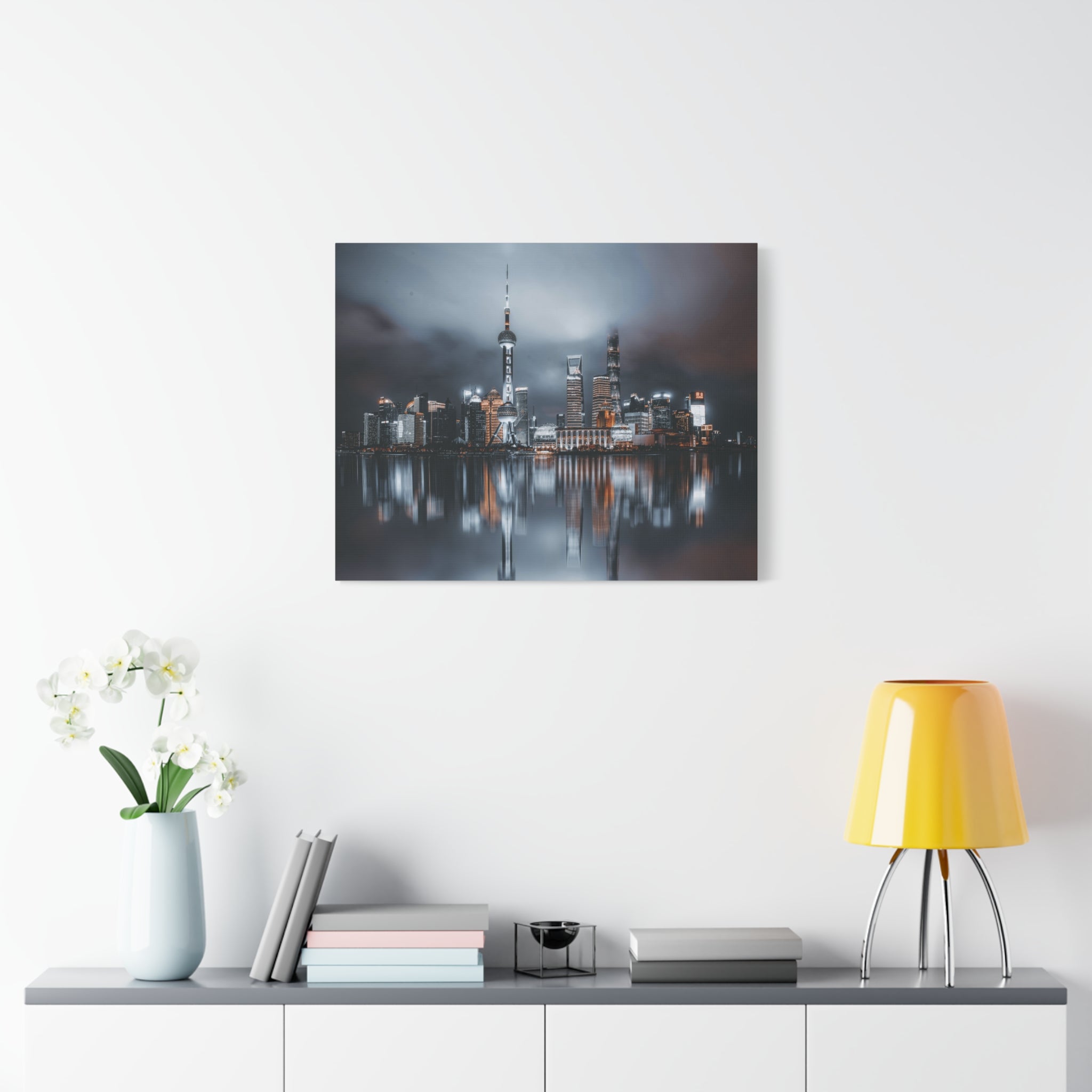 canvas-wall-art-shanghai-cityscape-matte-stretched-1-25-in-home-decor-wall-decor-living-room-art-gift-for-travelers-urban-art