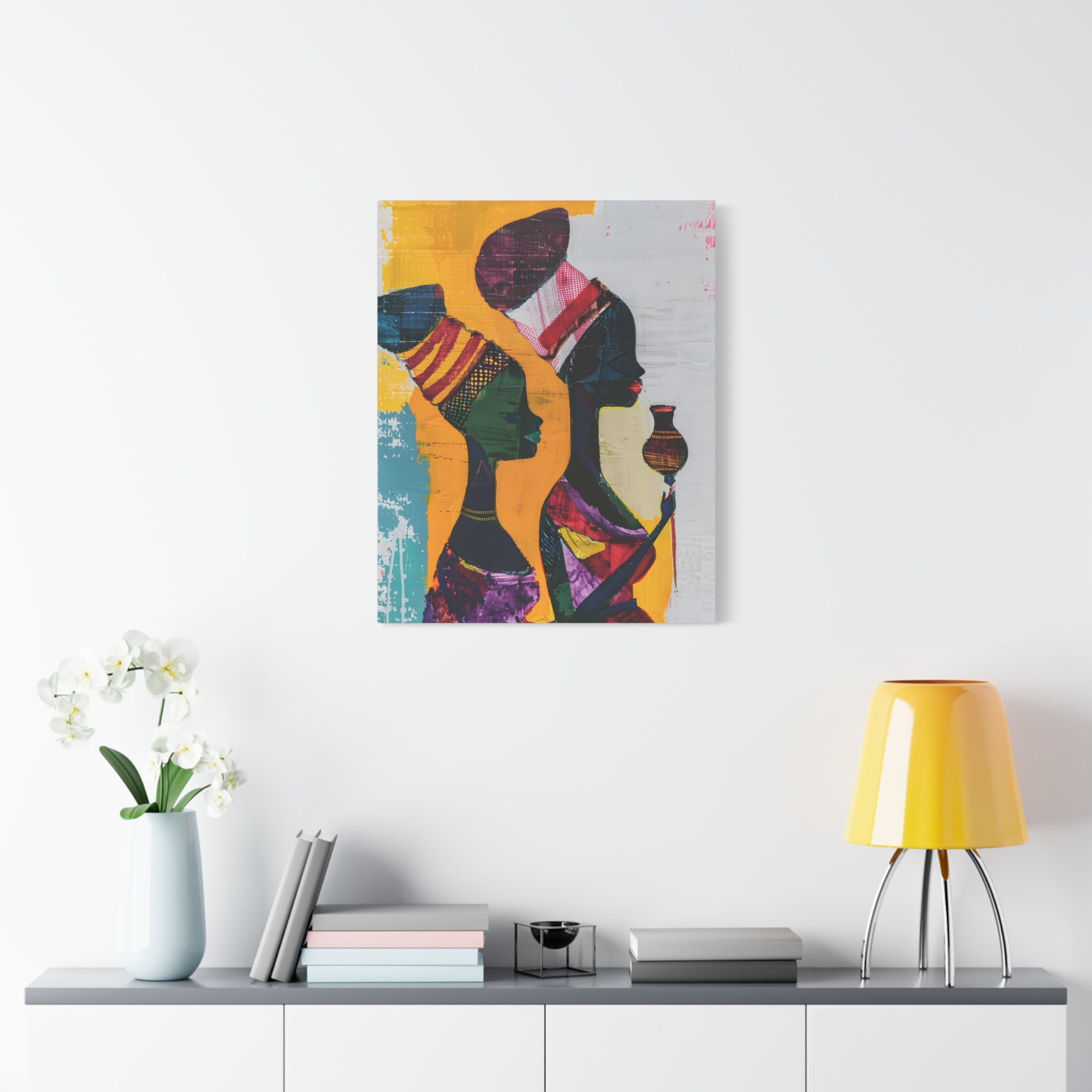 canvas-wall-art-traditional-african-woman-african-portrait-afrocentric-home-decor-tribal-art-african-american-art-ethnic-wall