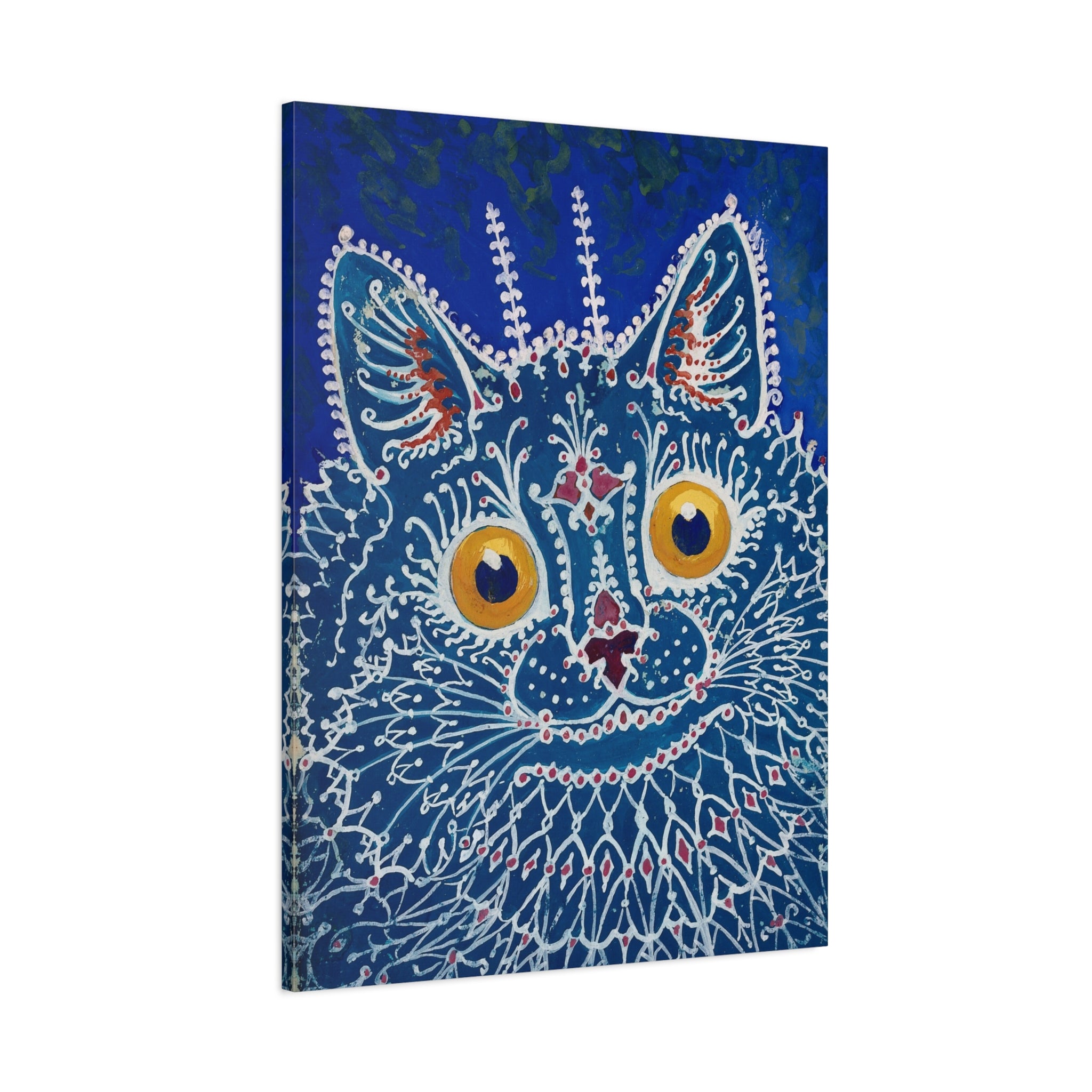 canvas-print-louis-wain-cat-gothic-style-gouache-art-large-wall-decor-matte-stretched-home-office-decoration-unique-cat-print