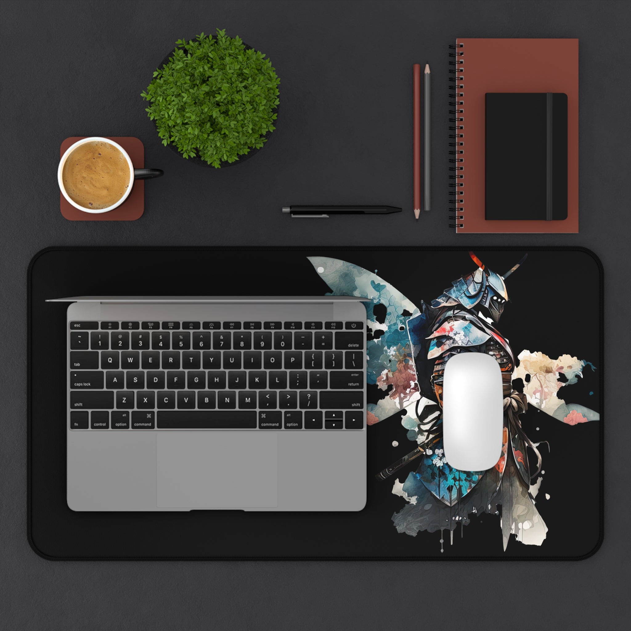 japanese-samurai-watercolor-mousepad-desk-mat-desk-pad-for-home-office-blue-large-gaming-work-desk-large-keyboard-mat-gift-fo