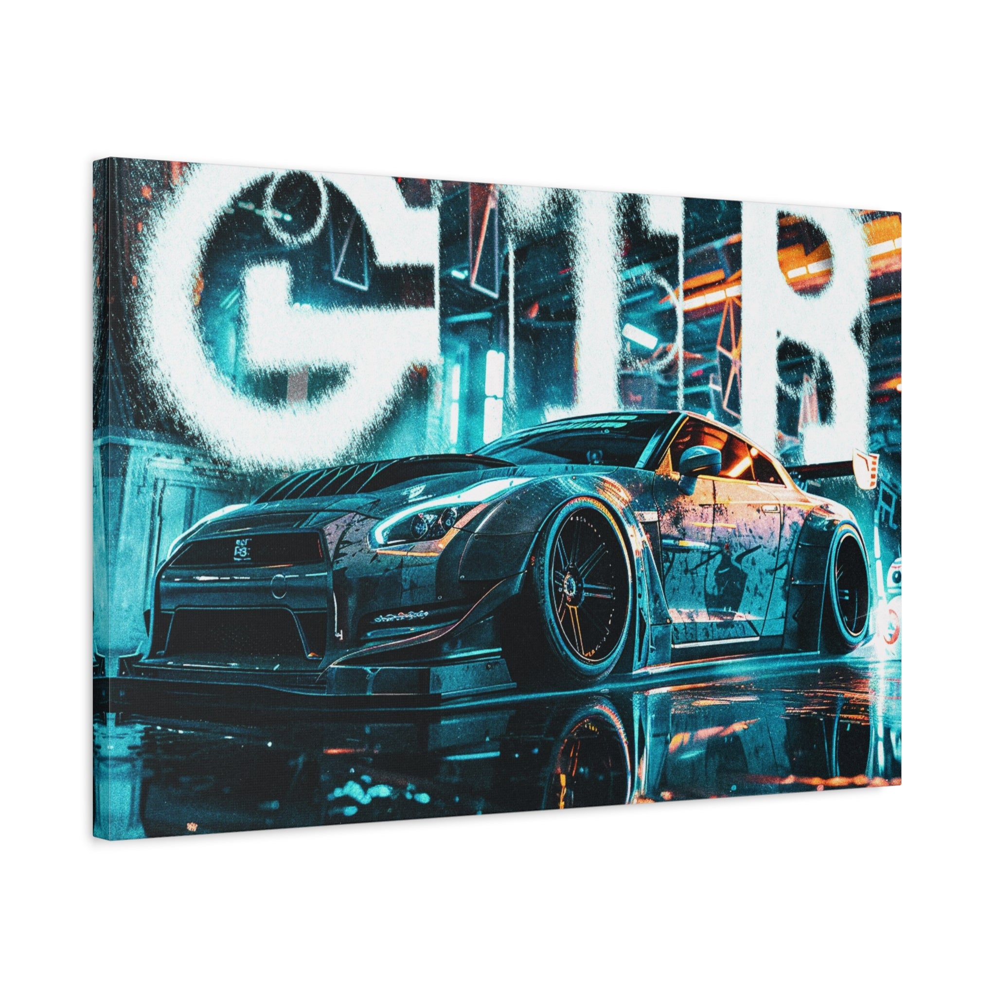 canvas-print-gtr-supercar-wall-art-home-decor-sports-car-poster-hyper-car-art-matte-stretched-canvas-print-2
