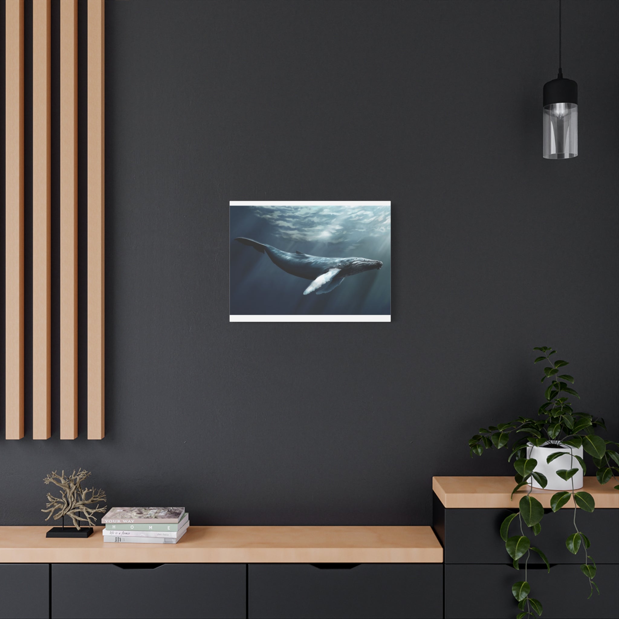 canvas-art-humpback-whale-wall-decor-matte-stretched-print-underwater-ocean-painting-nautical-home-decor-sea-life-artwork-wha