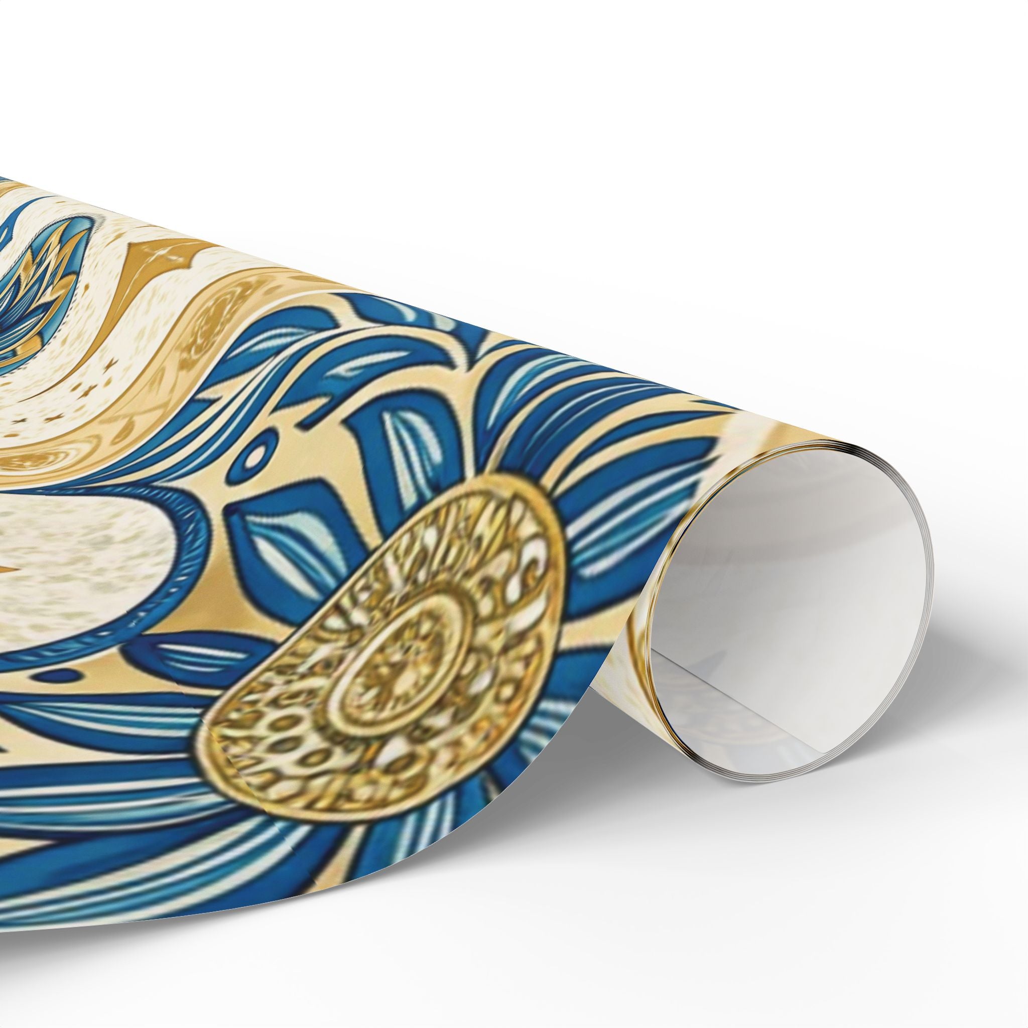 ramadan-night-wrapping-papers-islamic-crescent-moon-gift-wrap-mosque-silhouette-eid-holiday-supplies-festive-present-packagin