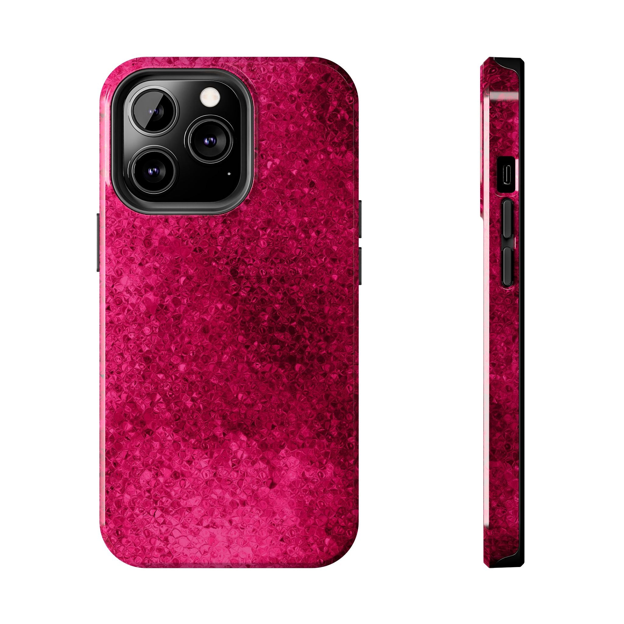 glittery-pink-barbie-iphone-tough-cases-girly-phone-covers-protective-smartphone-cases-iphone-15-16-pro-max-trendy-pink-phone
