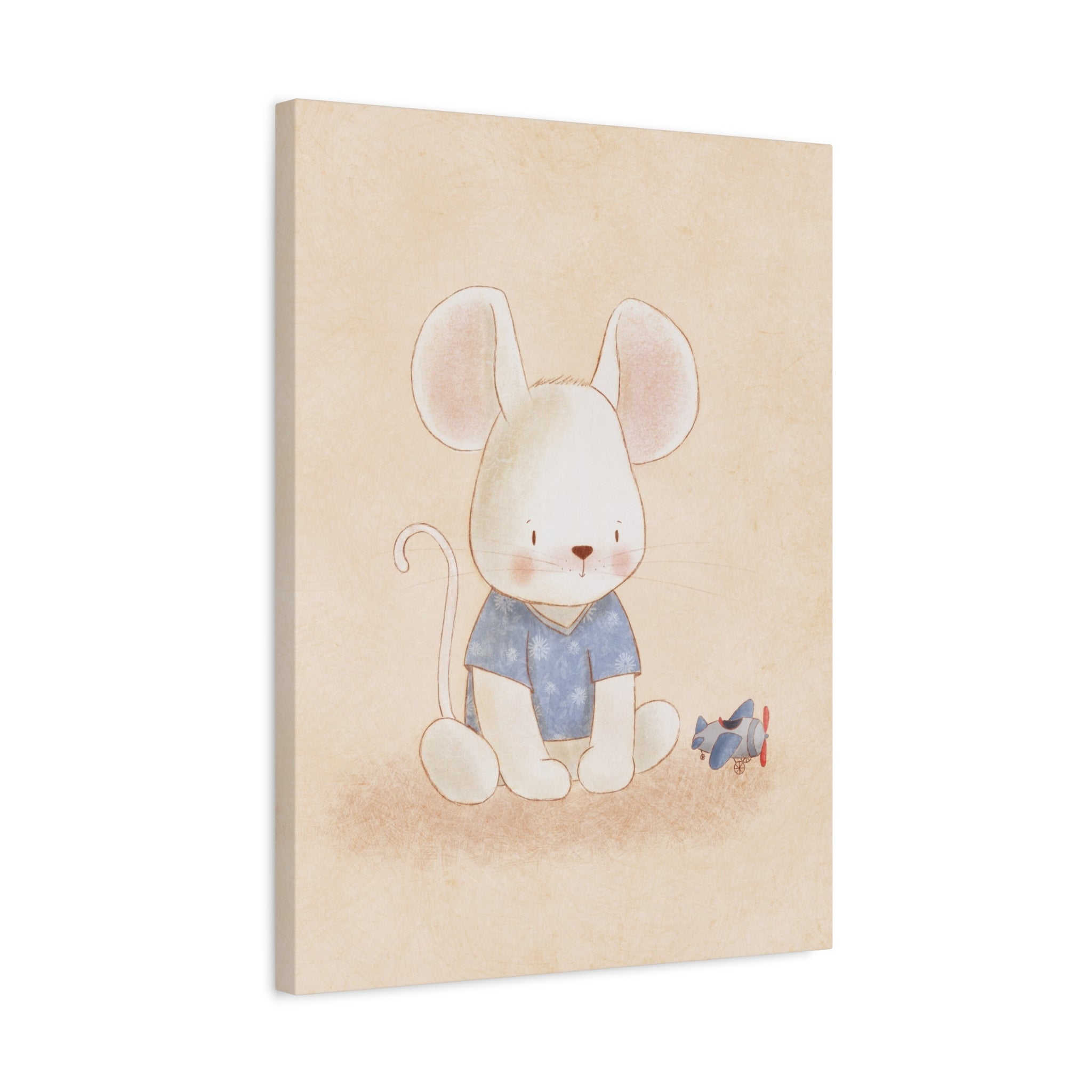 canvas-wall-art-cute-mouse-nursery-decor-baby-mouse-print-nursery-art-cute-mouse-decoration-baby-nursery-cute-animals