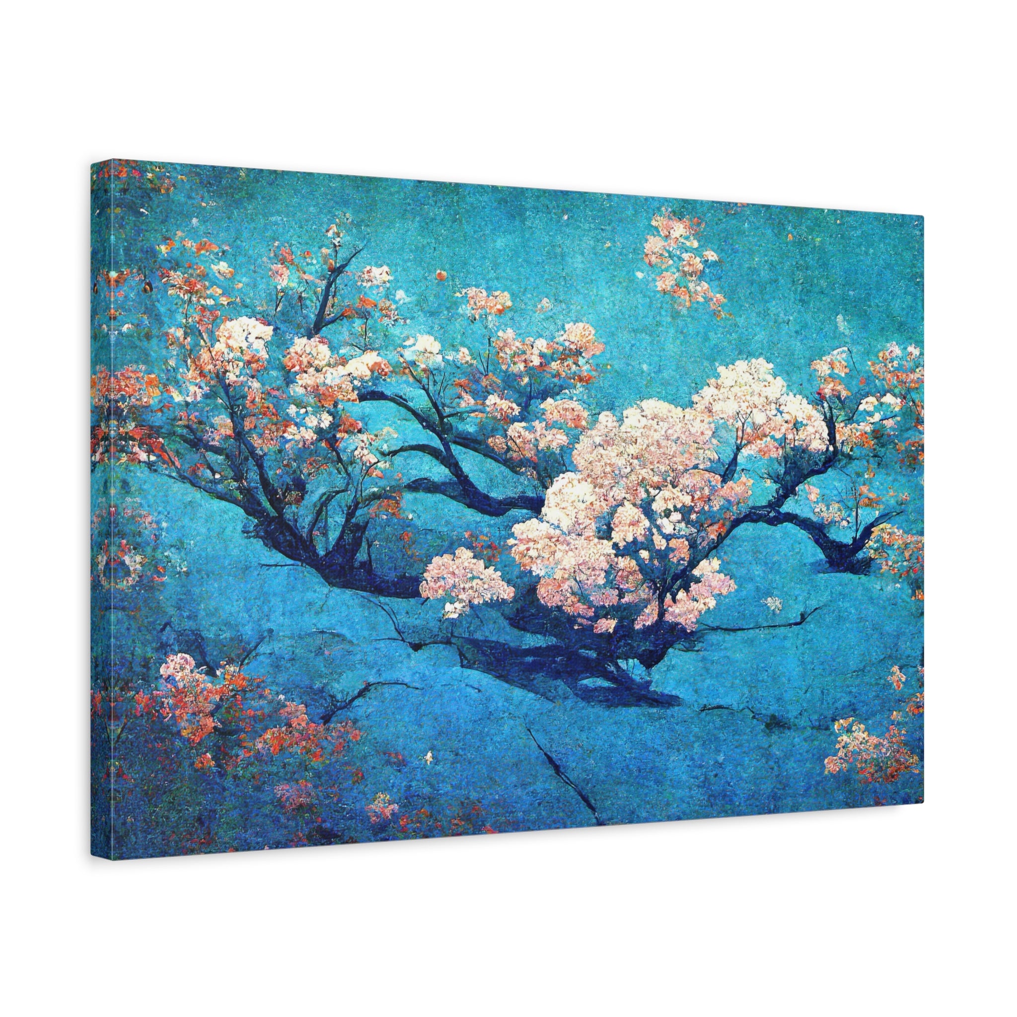 canvas-wall-art-cherry-blossom-spring-floral-japanese-bloom-matte-stretched-print-beautiful-home-decor-gift-for-nature-lovers