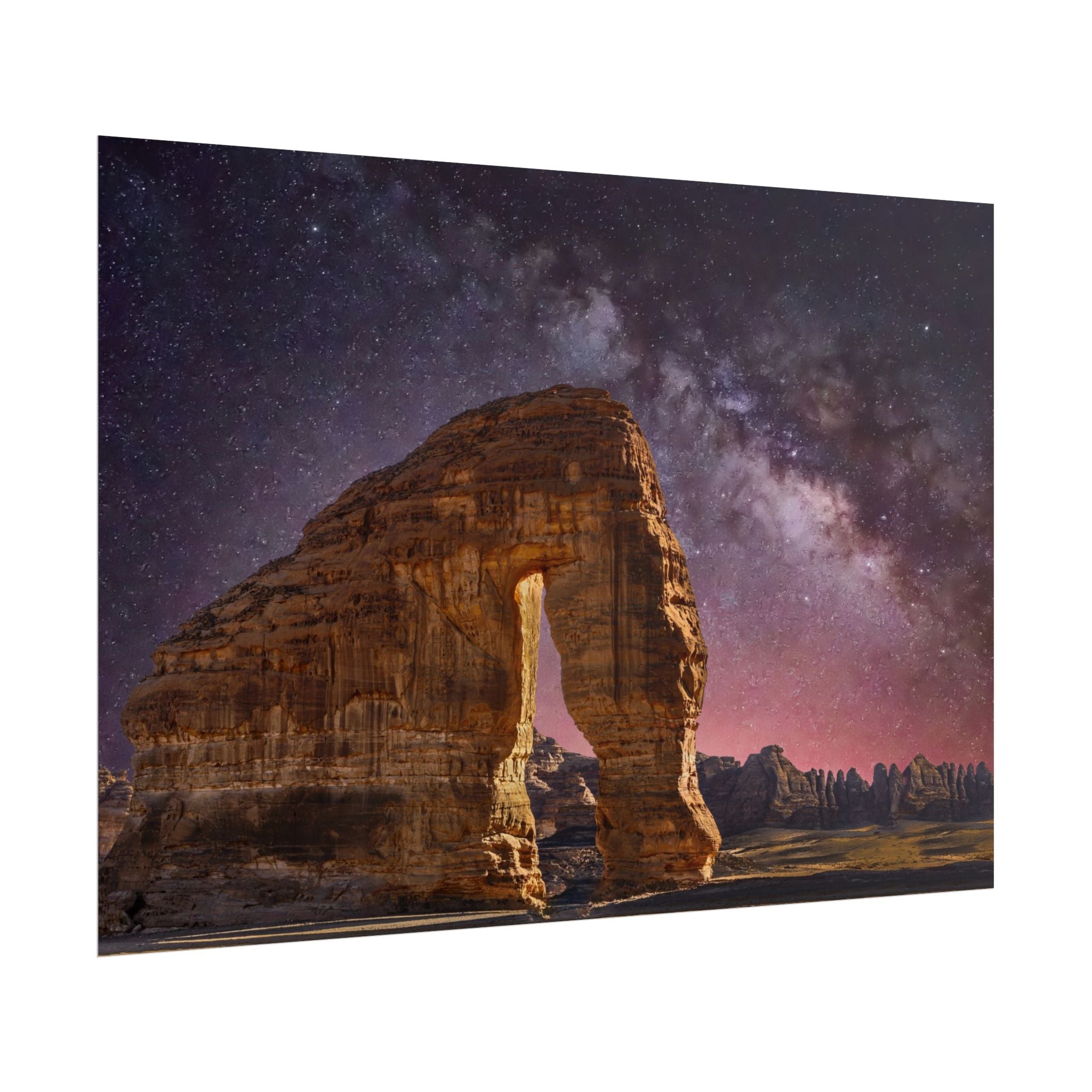 desert-landscape-poster-print-milky-way-poster-wall-art-milky-way-decor-artwork-unique-home-decor-starry-night-picture