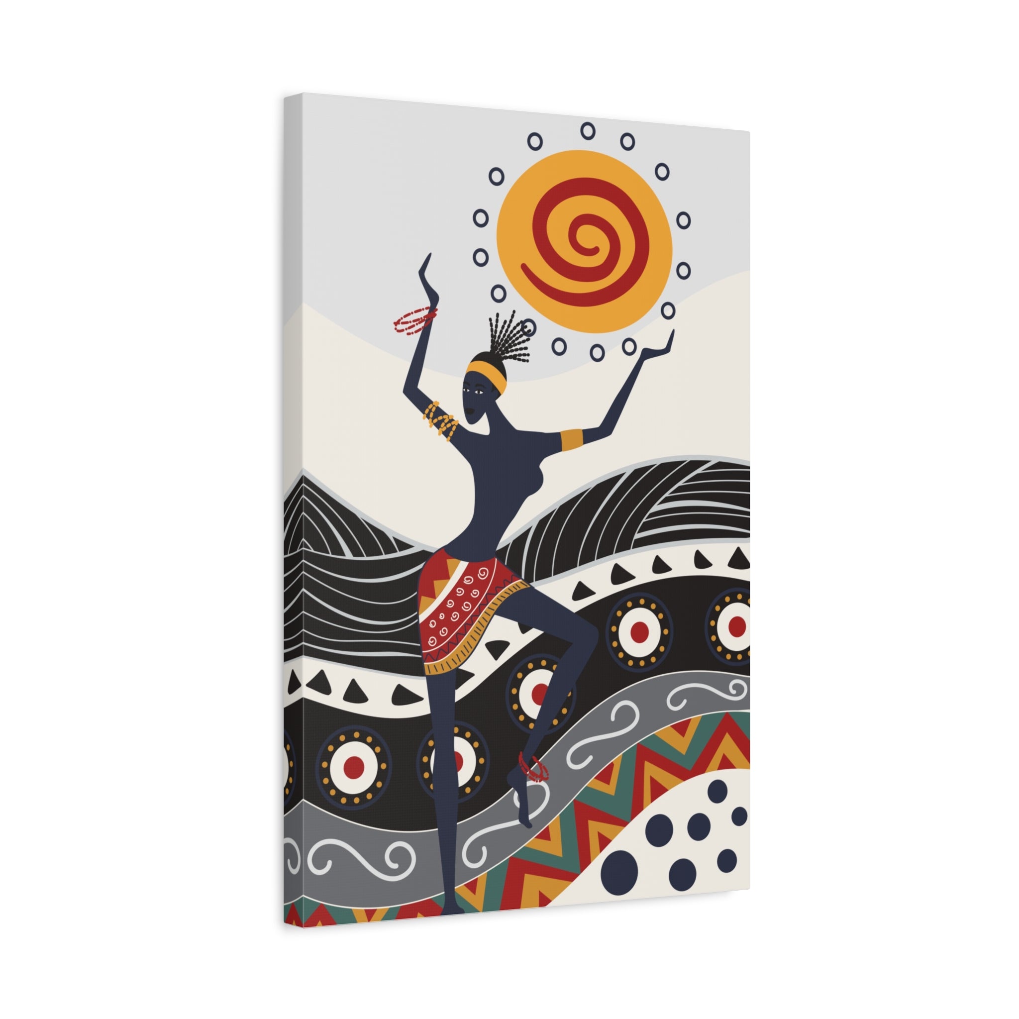 stretched-canvas-print-african-ornament-traditional-dance-wall-decor-african-wall-art-tribal-home-decoration-ethnic-african-a