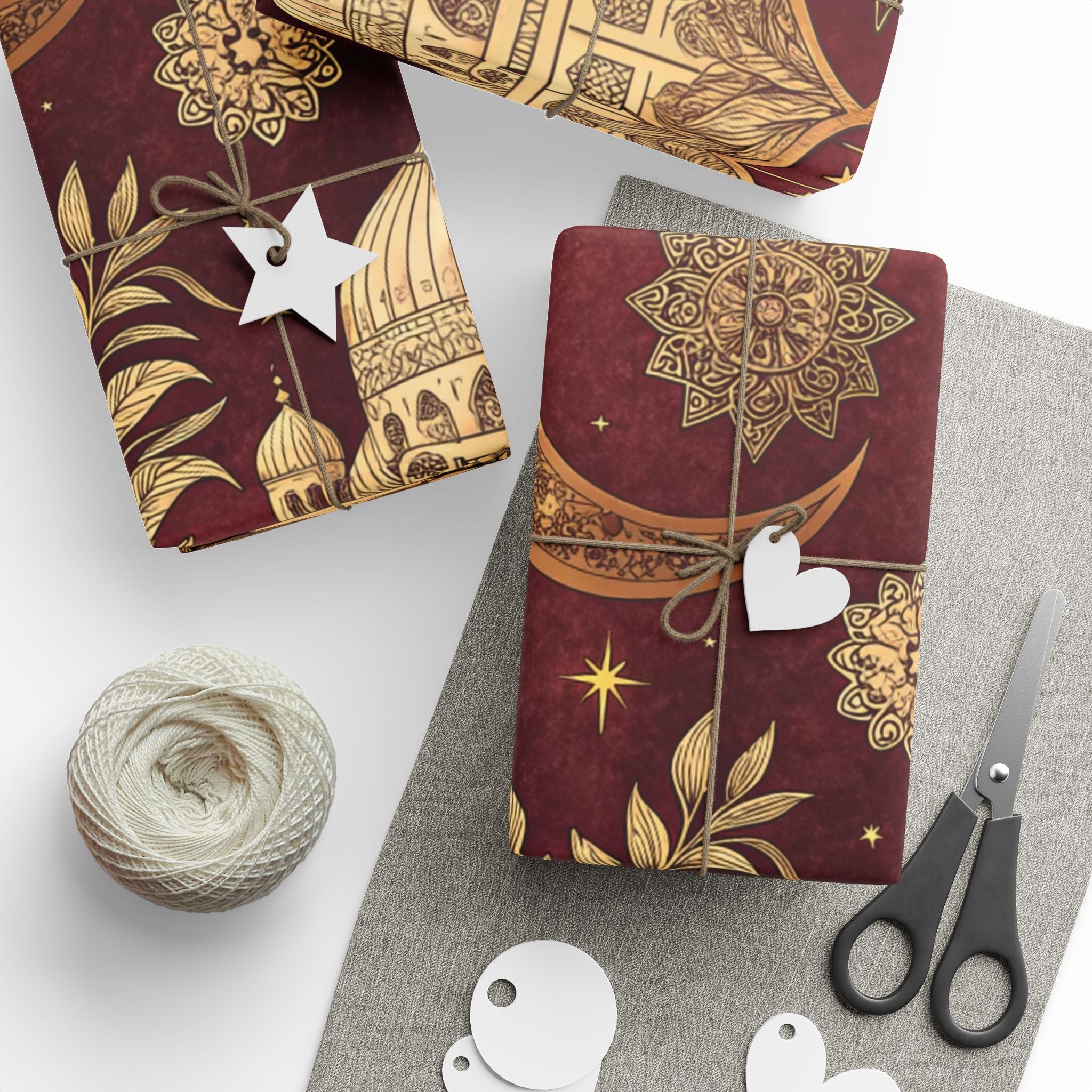 ramadan-night-wrapping-papers-islamic-celestial-gift-wrap-mosque-silhouette-eid-holiday-supplies-festive-present-packaging-re