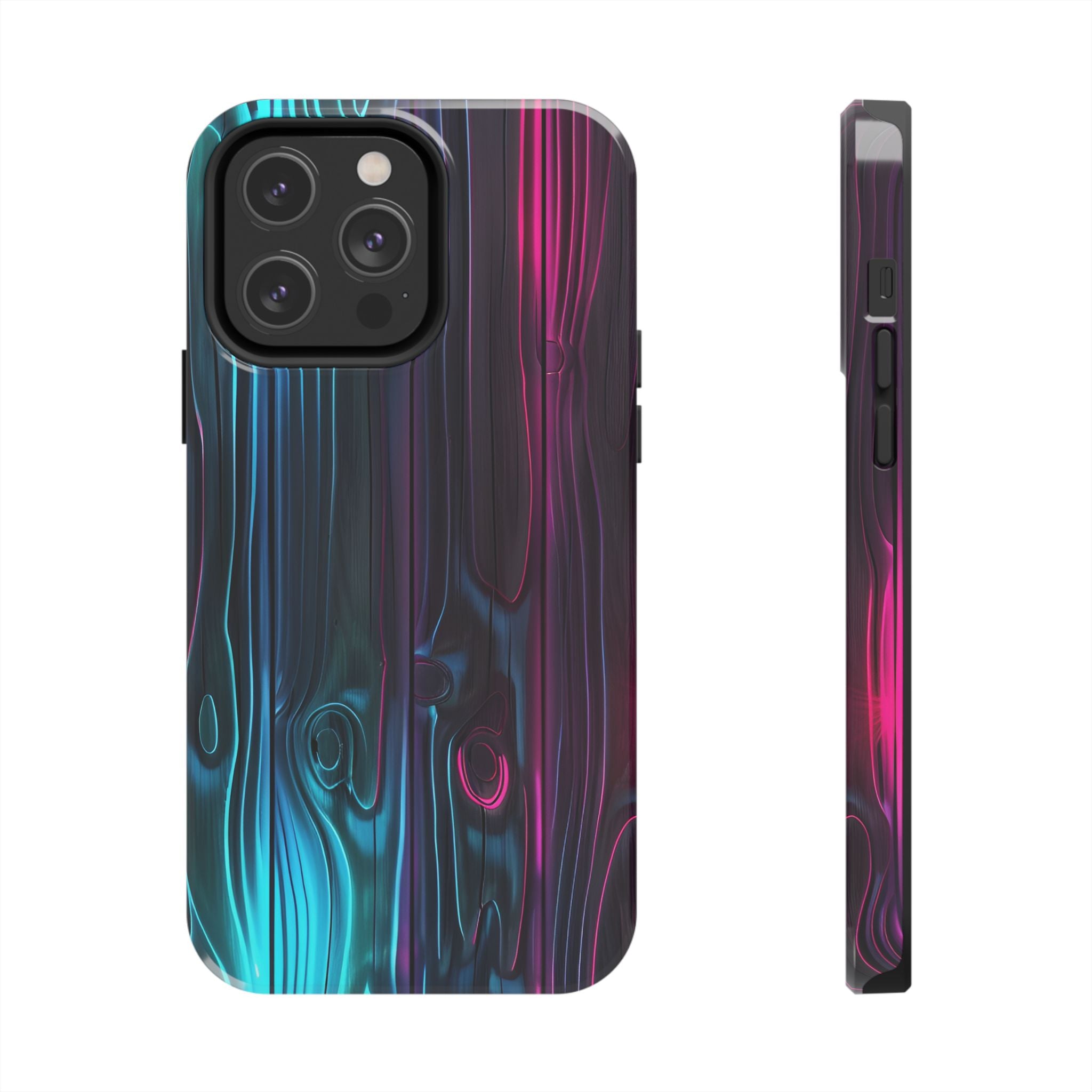 disco-neon-tough-iphone-cases-wood-grain-texture-iphone-case-cover-protective-iphone-shell-unique-iphone-accessories-iphone-1