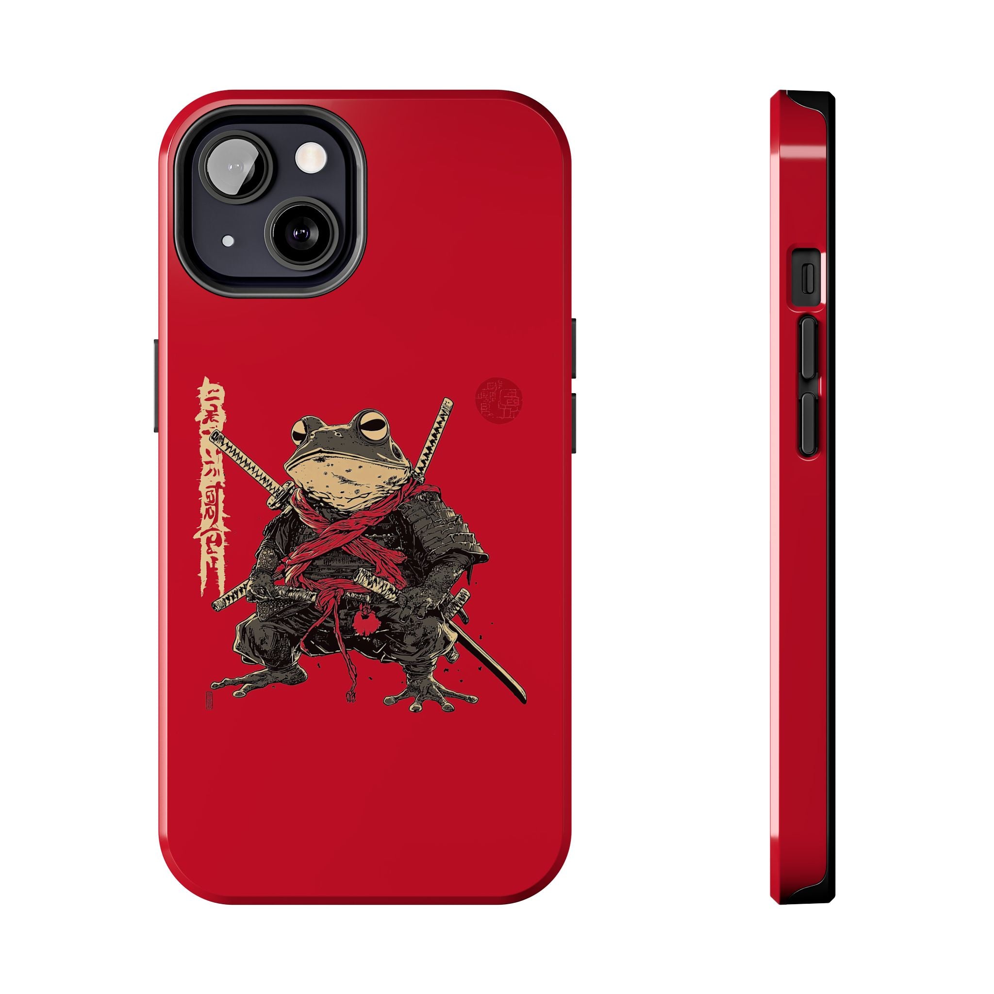 retro-vintage-ninja-frog-iphone-tough-case-red-sun-japanese-samurai-frog-design-stylish-tough-protector-red-iphone-case