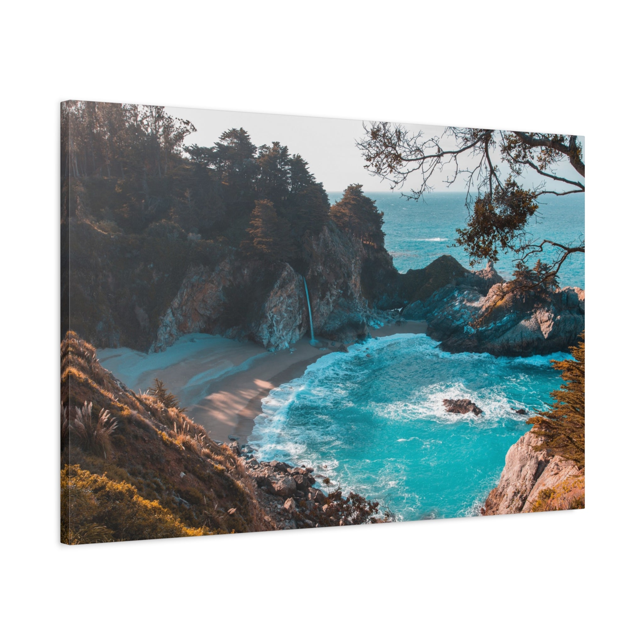 canvas-print-beach-sea-nature-scenery-home-decor-wall-art-ocean-sunset-coastal-landscape-matte-stretched-home-decoration