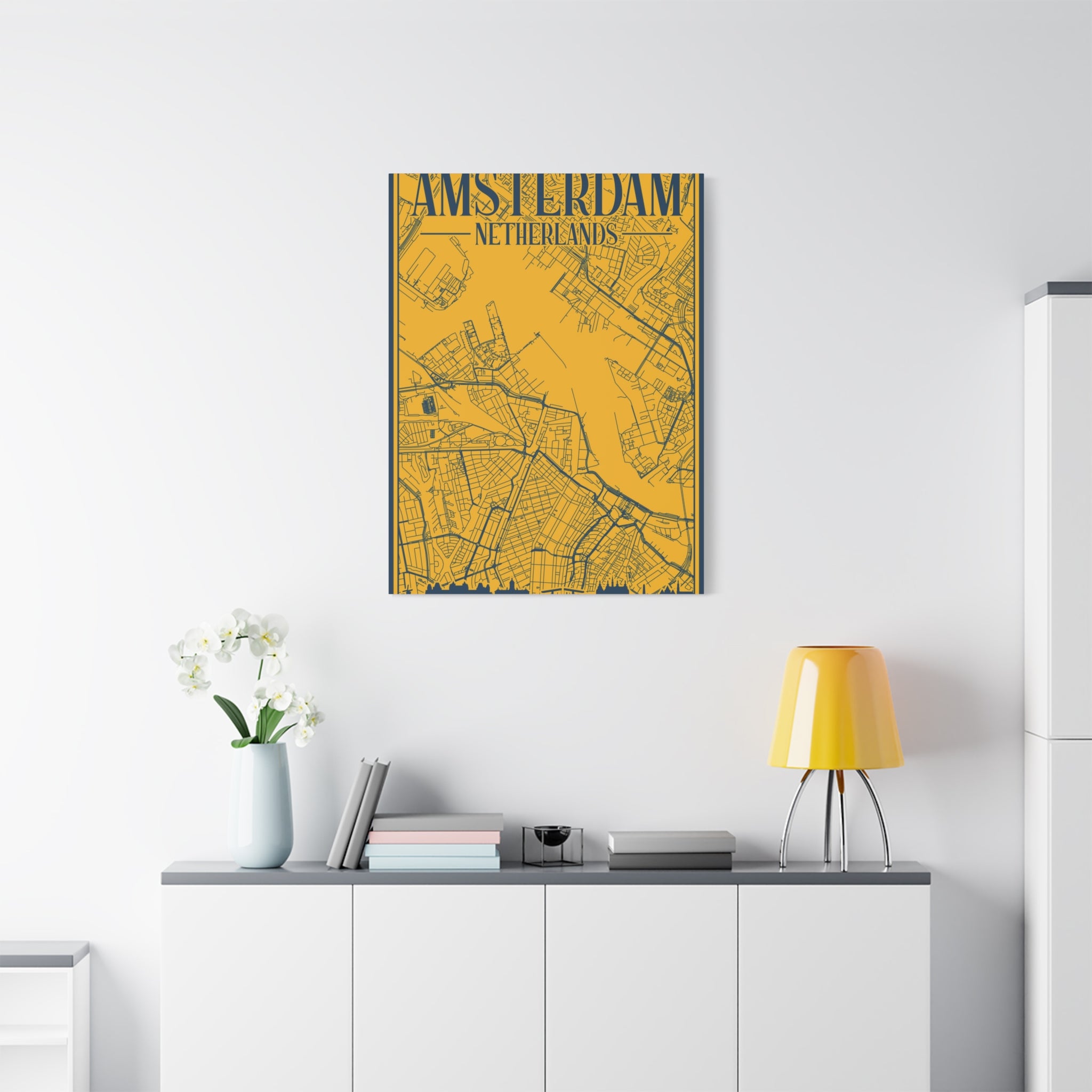 canvas-wall-art-amsterdam-netherlands-travel-home-decor-travel-poster-matte-canvas-print-stretched-artwork-wall-hanging-amste