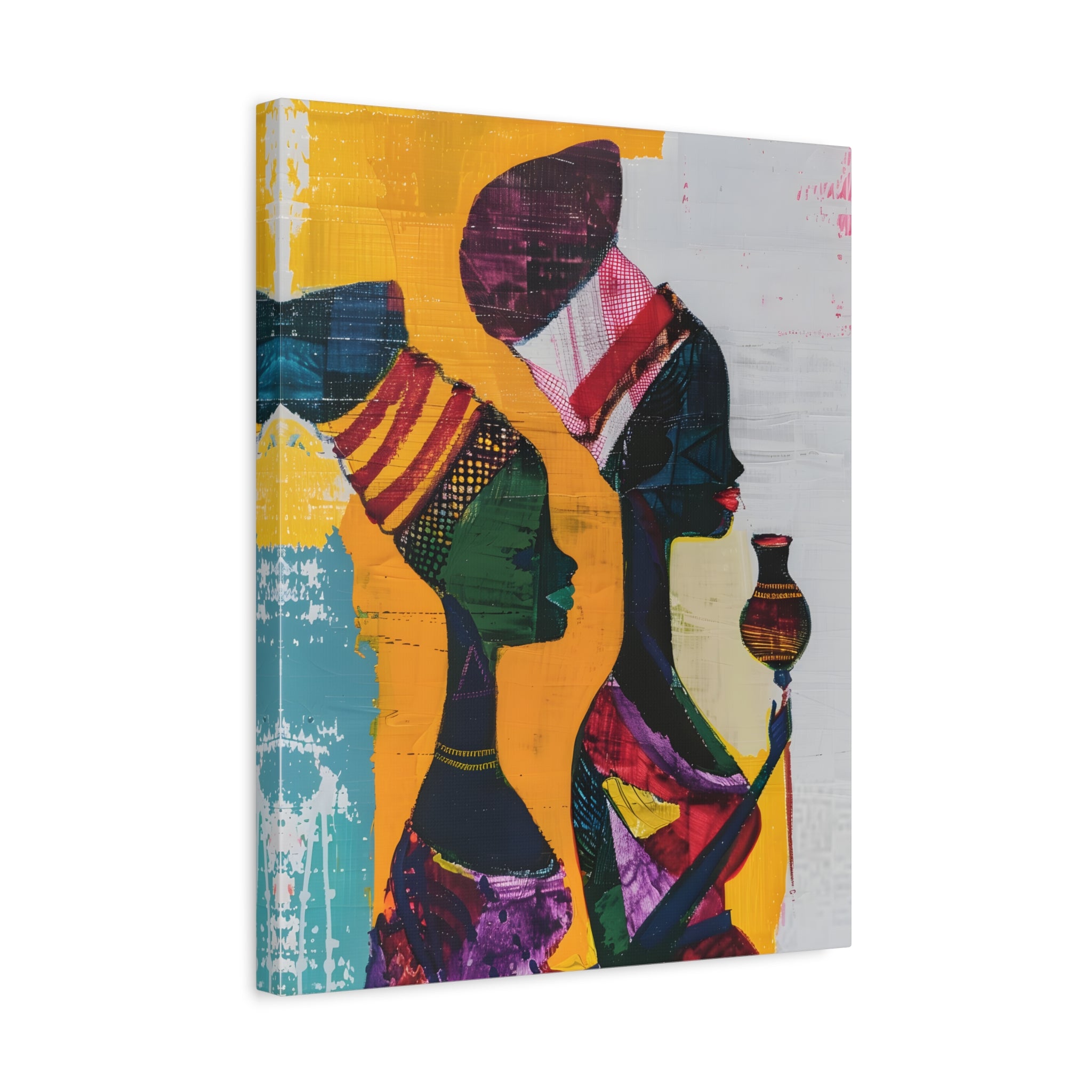 canvas-wall-art-traditional-african-woman-african-portrait-afrocentric-home-decor-tribal-art-african-american-art-ethnic-wall