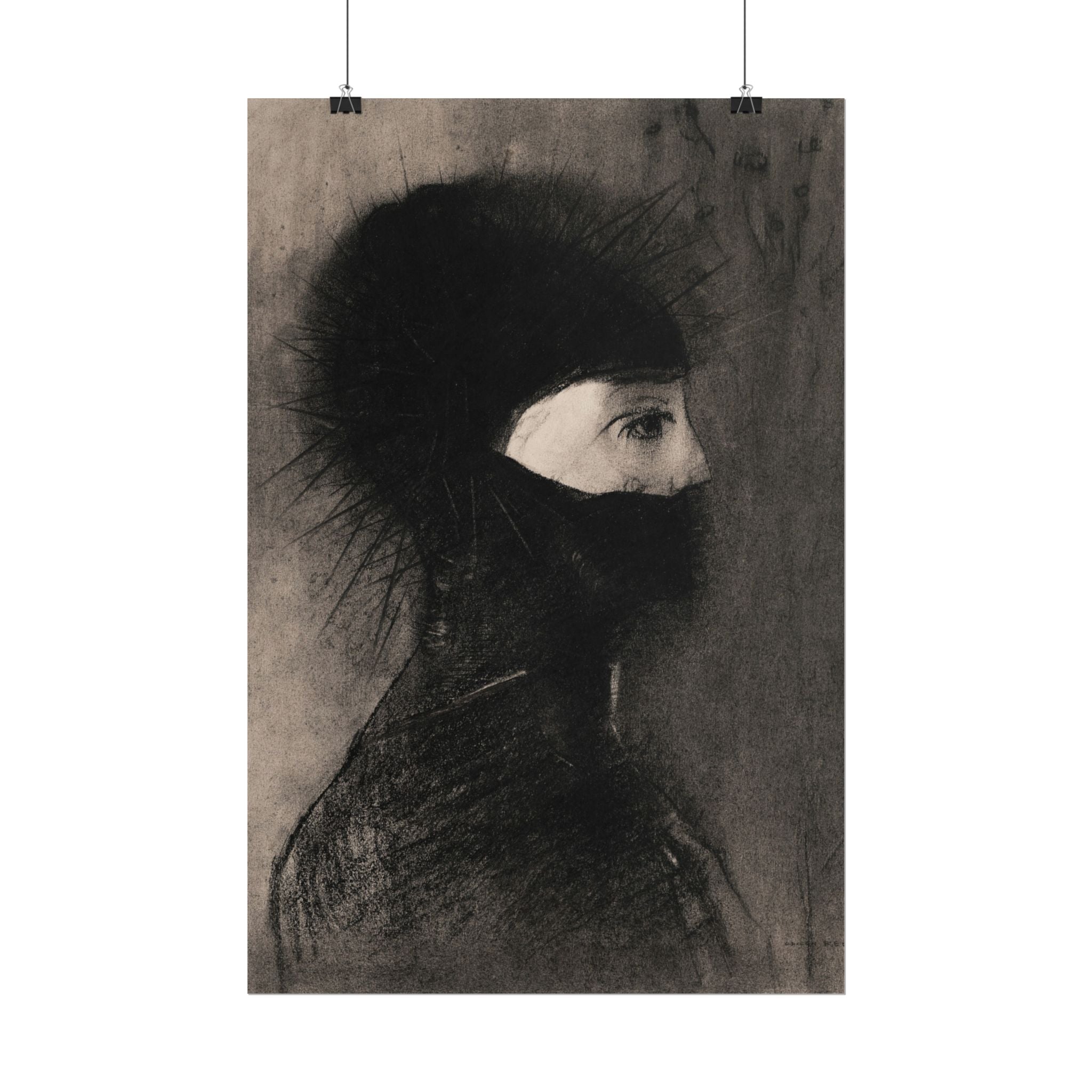 armor-by-odilon-redon-poster-print-vintage-woman-illustration-post-impressionism-art-wall-decor