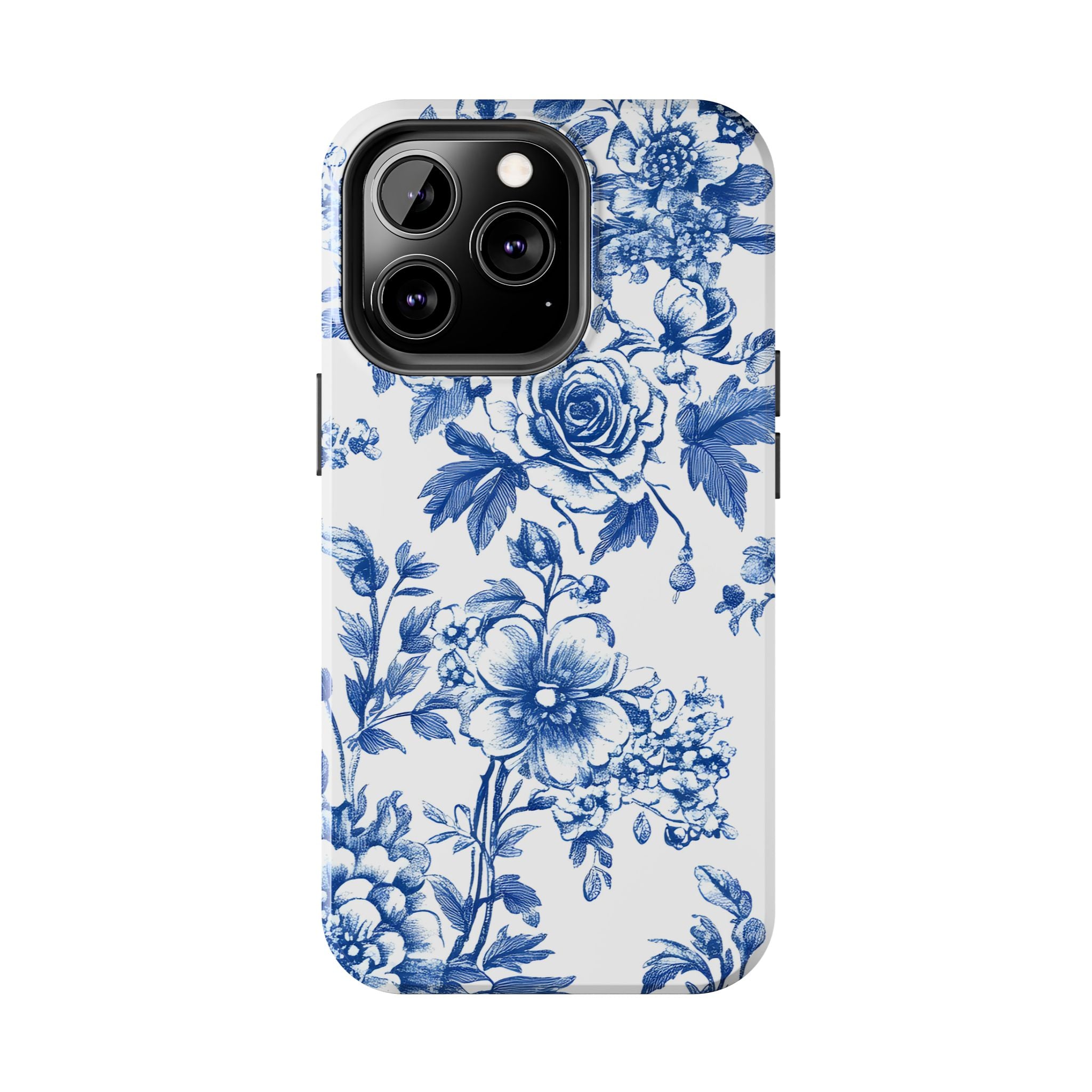 french-toile-floral-tough-iphone-case-blue-iphone-cover-protective-iphone-case-hard-shell-iphone-case-vintage-design-phone-ca