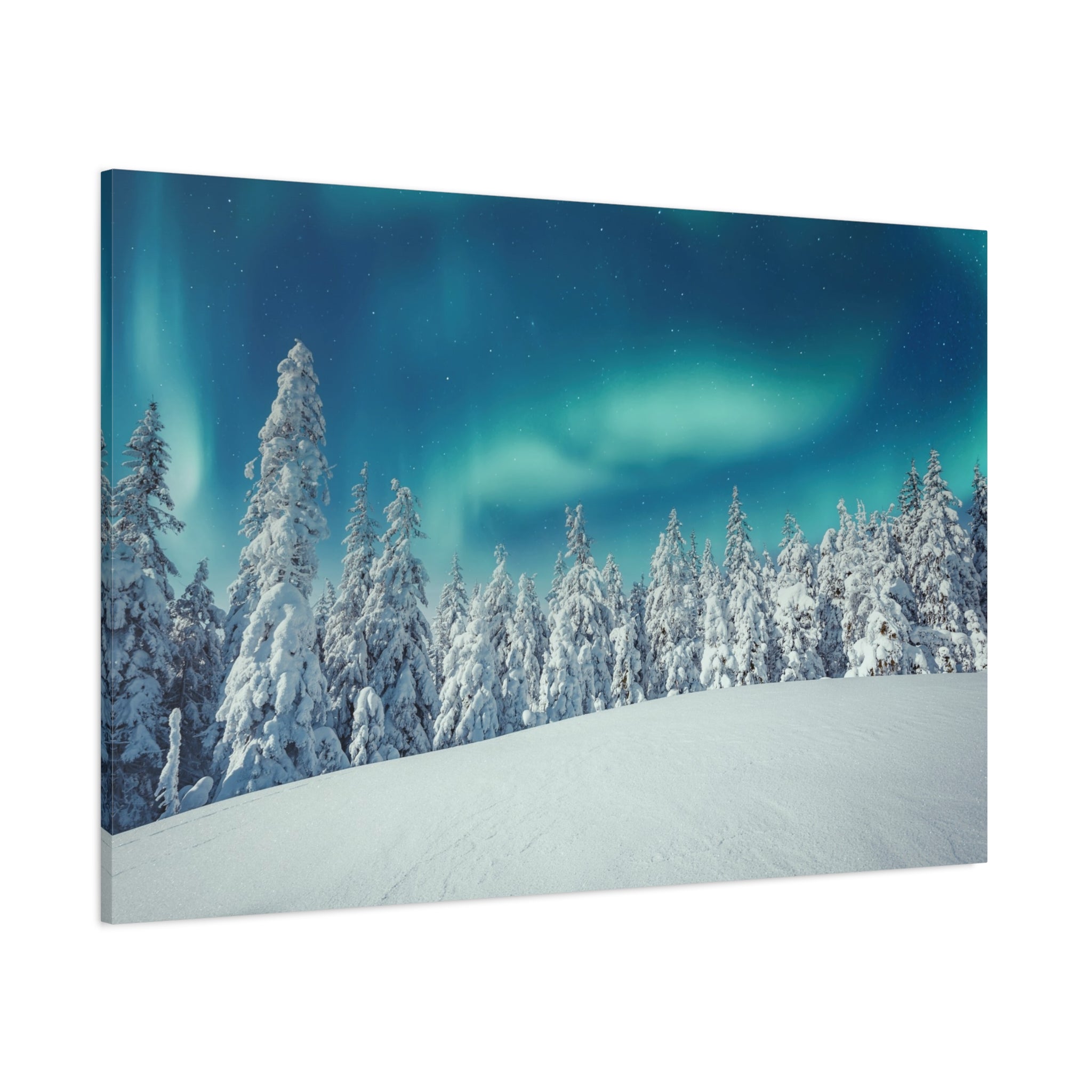 winter-canvas-wall-art-print-winter-tree-aurora-borealis-winter-decor-matte-canvas