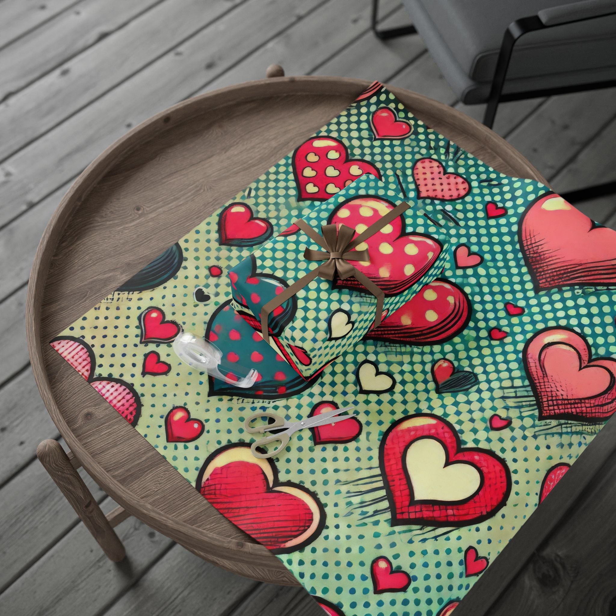 valentines-day-pop-art-gift-wrapping-papers-v-day-gift-wrap-roll-heart-love-pattern-romantic-present-packaging-anniversary-bi