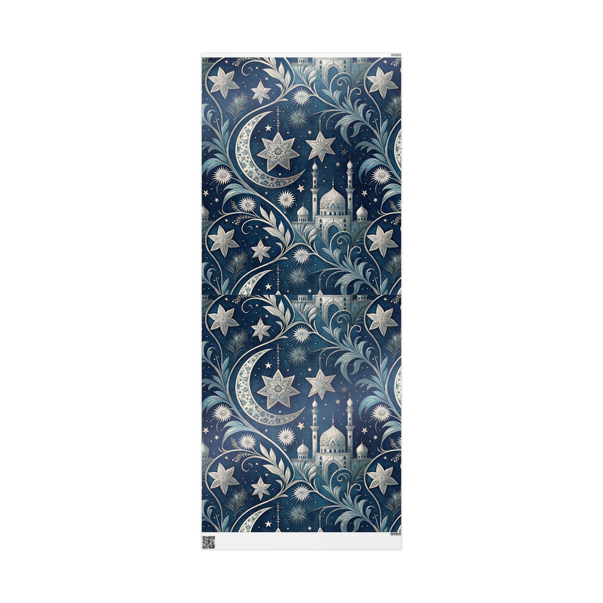 ramadan-night-wrapping-papers-islamic-celestial-gift-wrap-mosque-silhouette-eid-holiday-supplies-festive-present-packaging-re