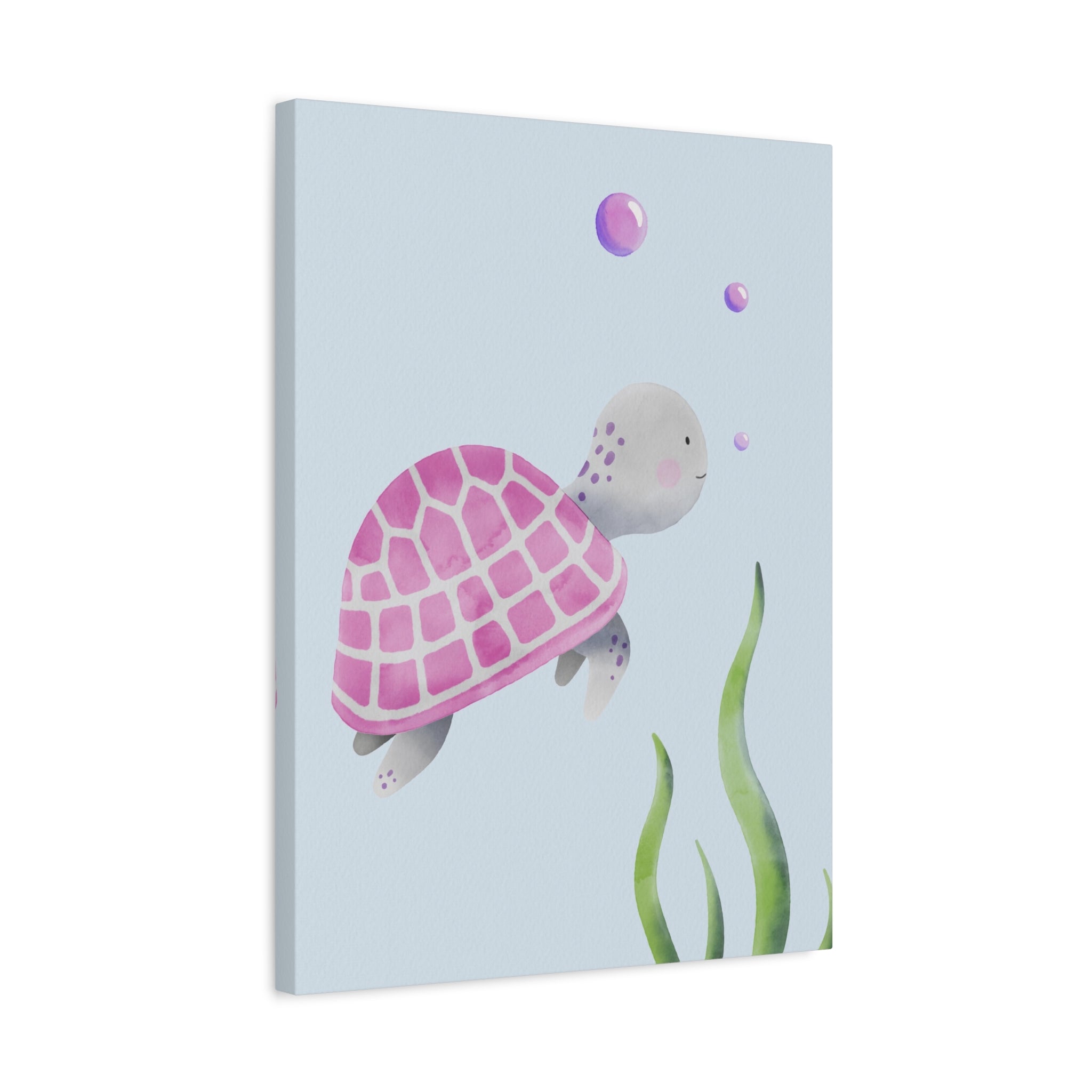 canvas-wall-art-cute-sea-turtle-nursery-decor-baby-sea-turtle-print-nursery-art-cute-sea-turtle-decoration-baby-nursery-cute-