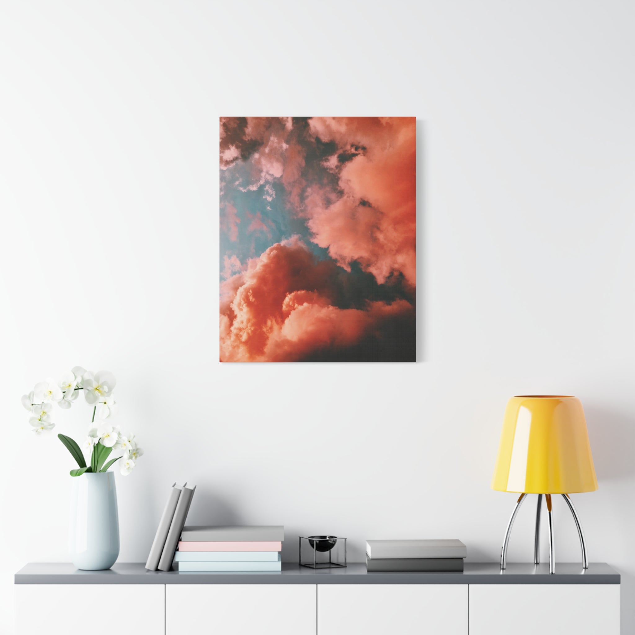 canvas-print-pinkish-cloude-sunset-pink-wall-art-matte-stretched-canvas-artwork-home-decor-room-decoration-wall-hanging