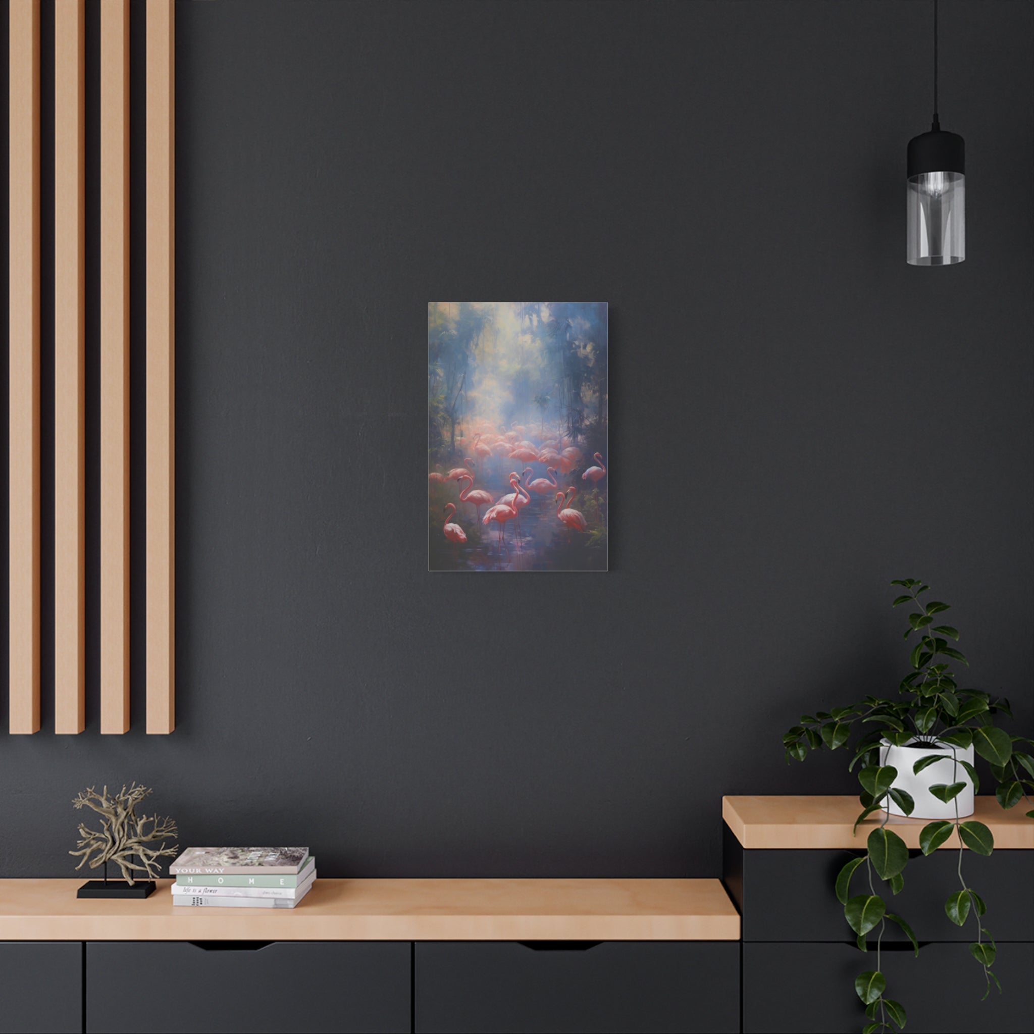 canvas-wall-art-pink-flamingo-watercolor-nature-decor-housewarming-gift-watercolor-prints-pink-wall-decor-home-decor-living-r