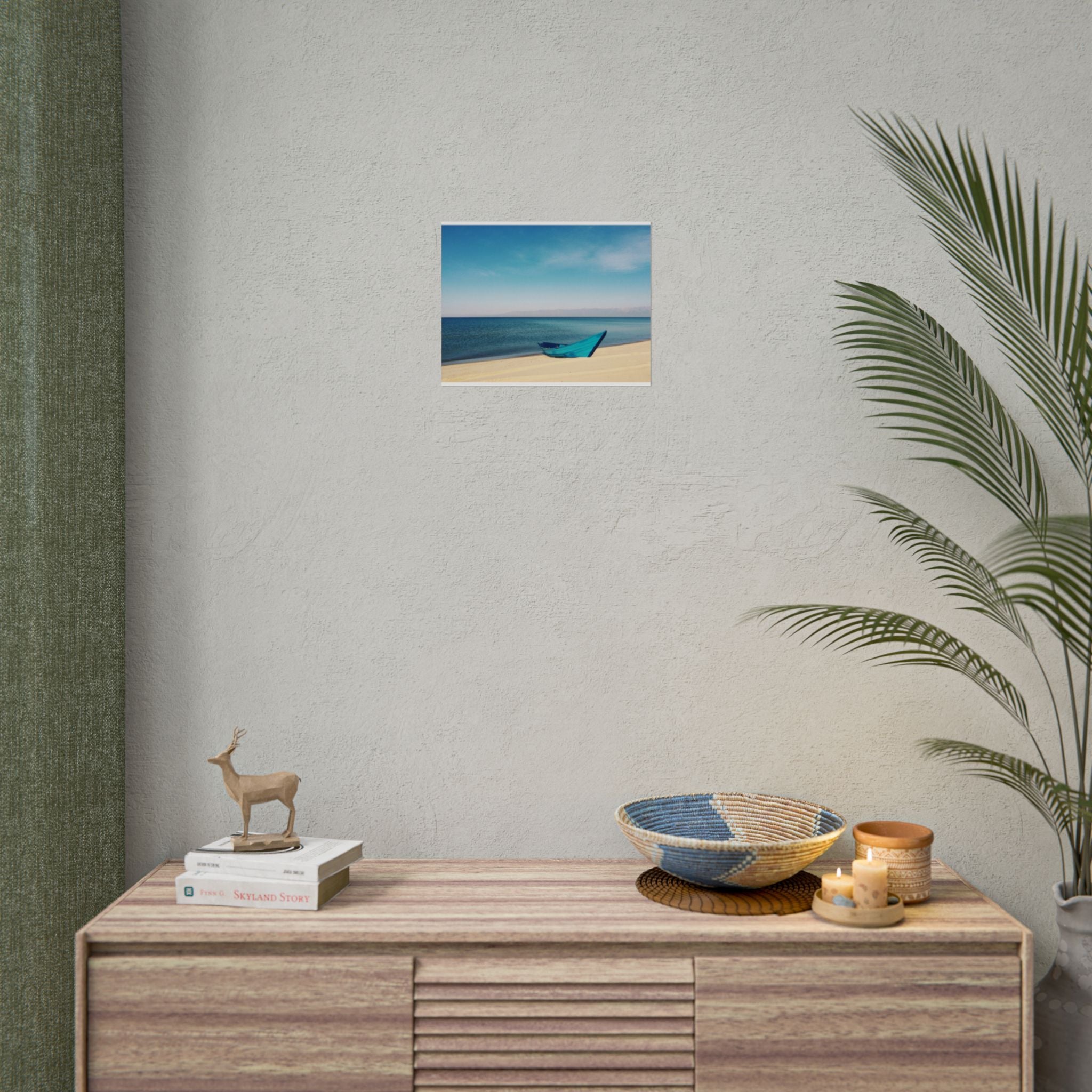 ocean-minimalist-poster-print-beach-wall-art-coastal-photography-blue-ocean-print-sand-landscape-home-office-decoration