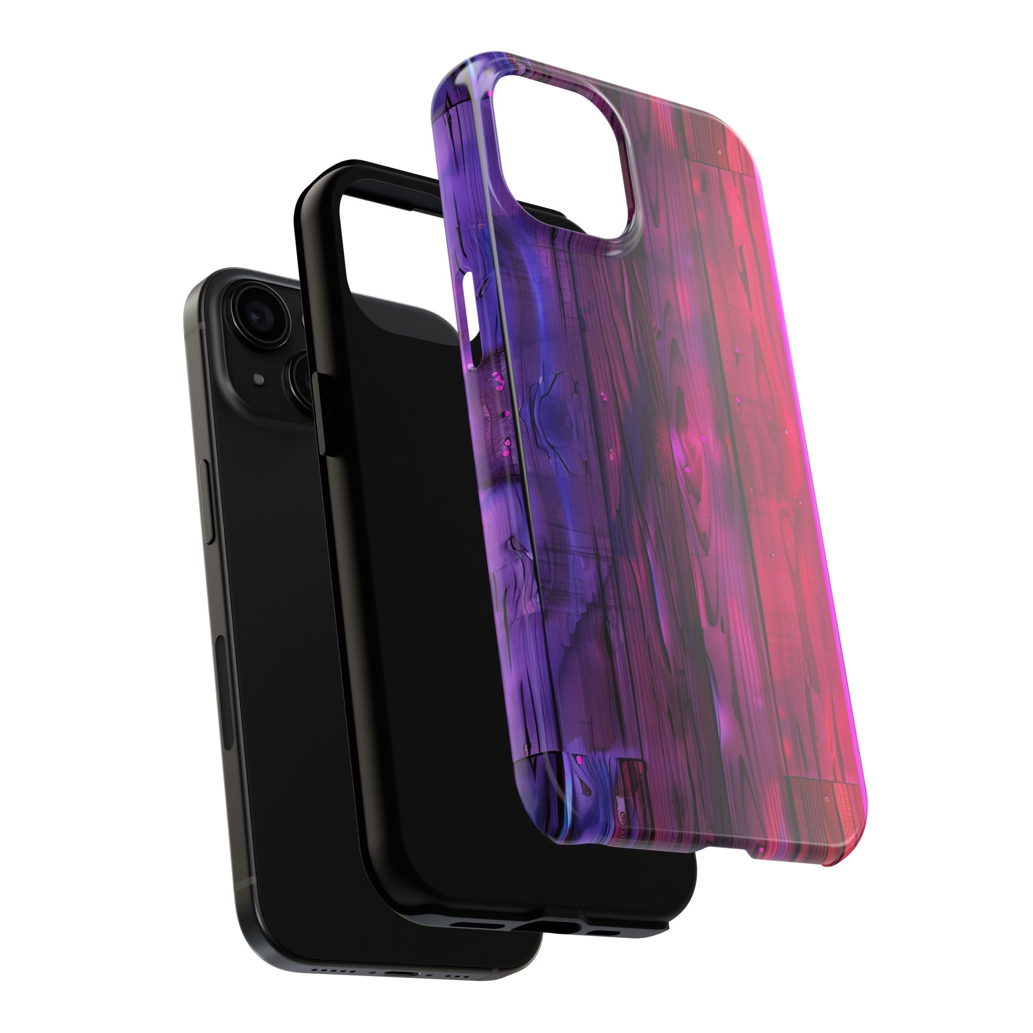 disco-neon-tough-iphone-cases-wood-grain-texture-iphone-case-cover-protective-iphone-shell-unique-iphone-accessories-iphone-1