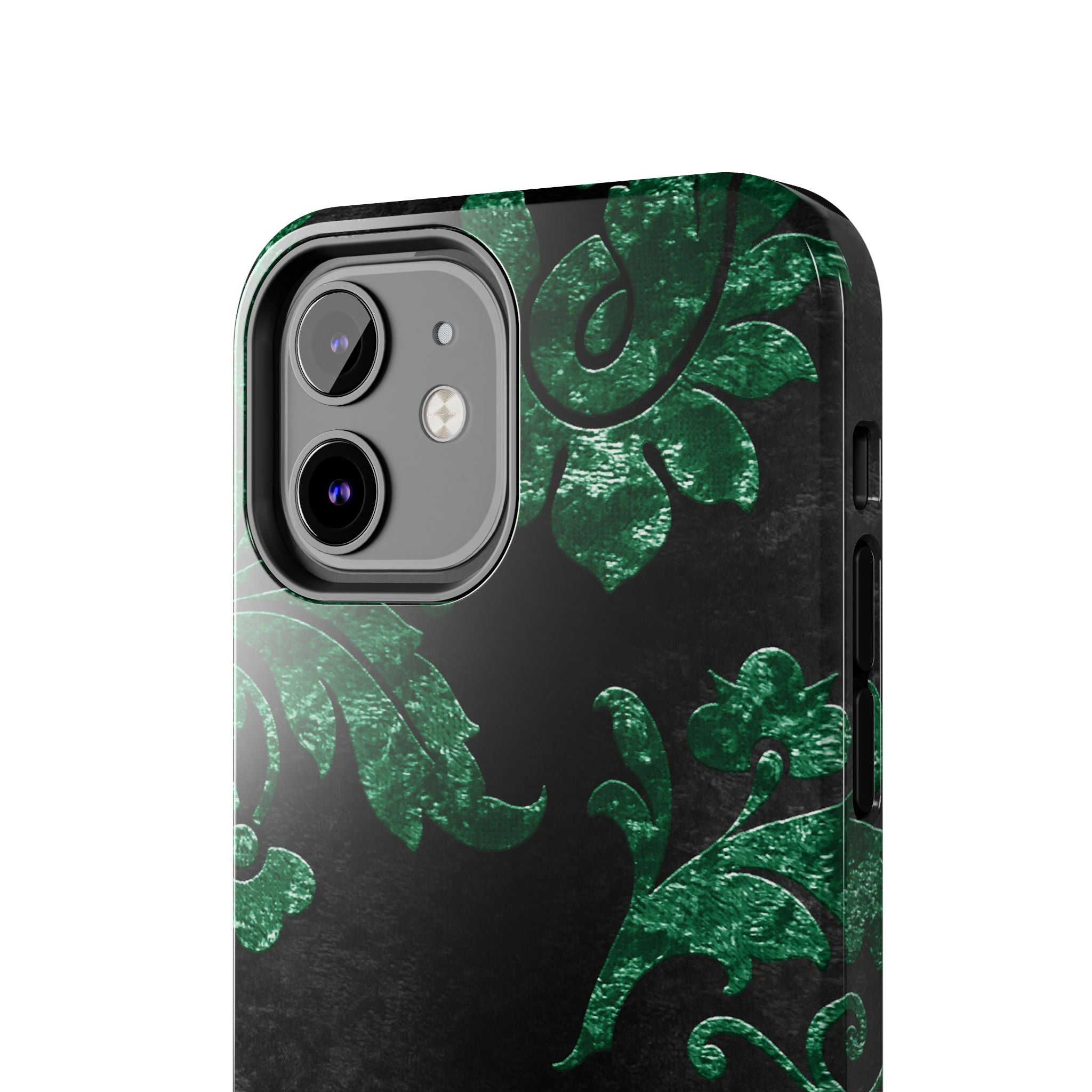 embossed-emerald-velvet-tough-iphone-case-protective-iphone-cover-heavy-duty-iphone-case-rugged-phone-case-durable-smartphone