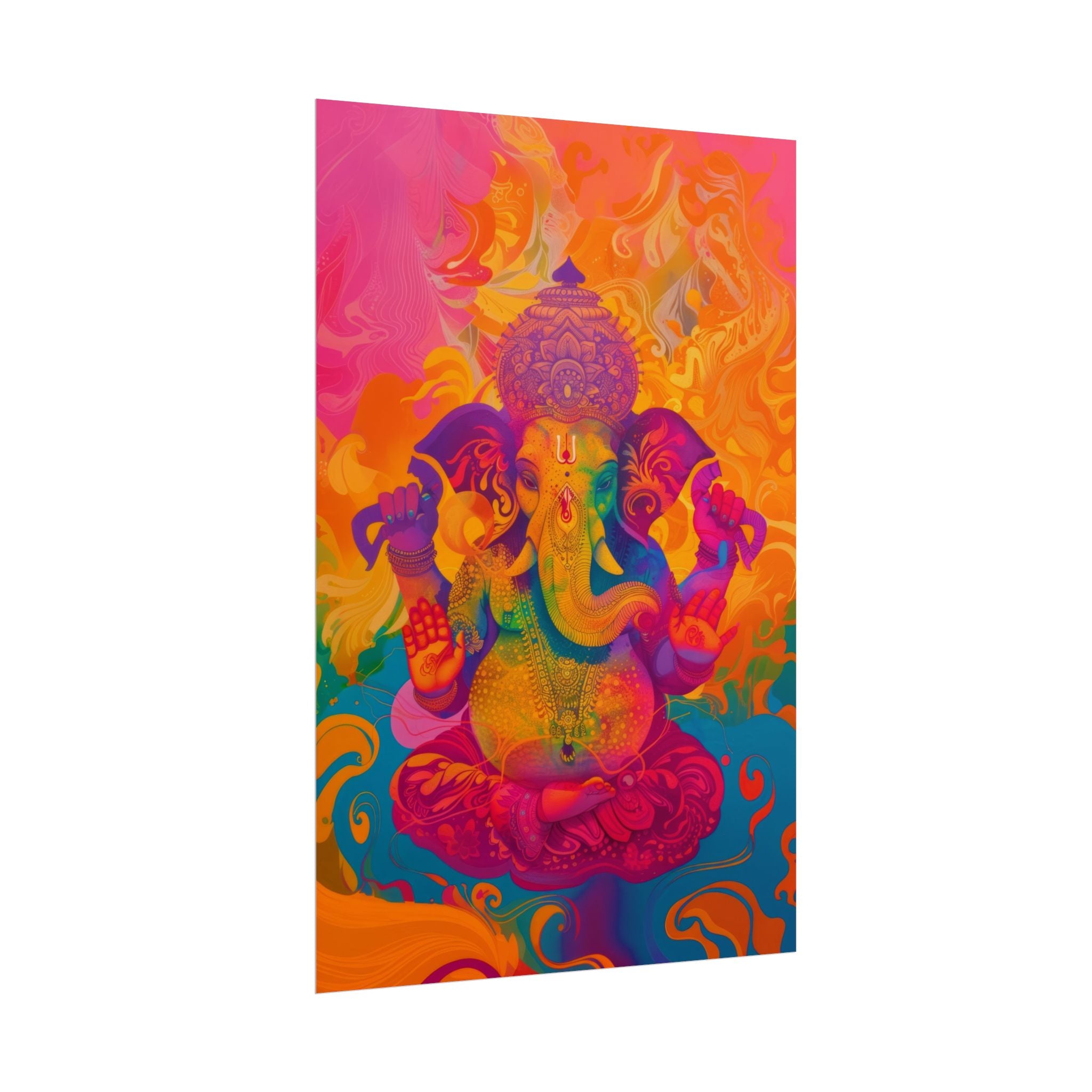 colorful-ganesha-poster-print-wall-art-decor-spiritual-home-decor-lord-ganesha-art-hindu-god-wall-decor-ethnic-wall-hanging