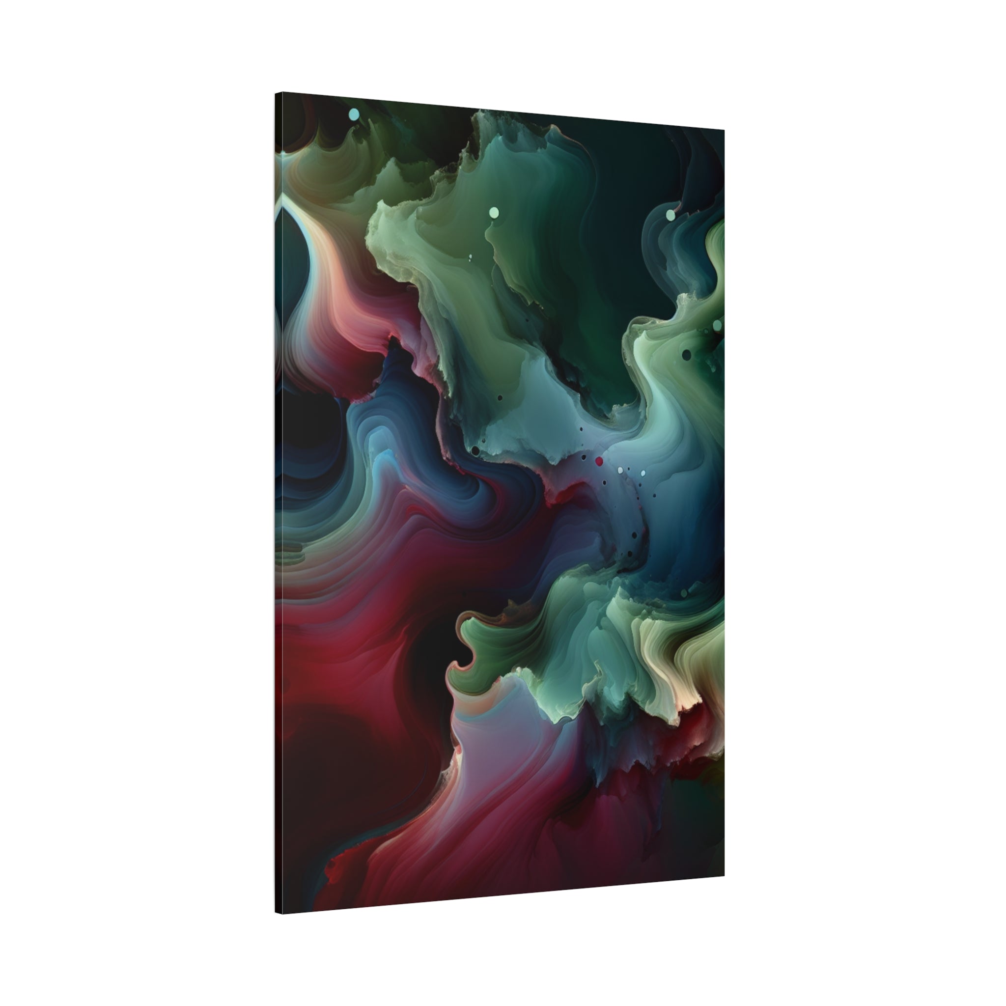 canvas-print-abstract-green-and-burgundy-wall-art-living-room-decor-gallery-wrap-canvas-abstract-wall-decor-colorful-art-home