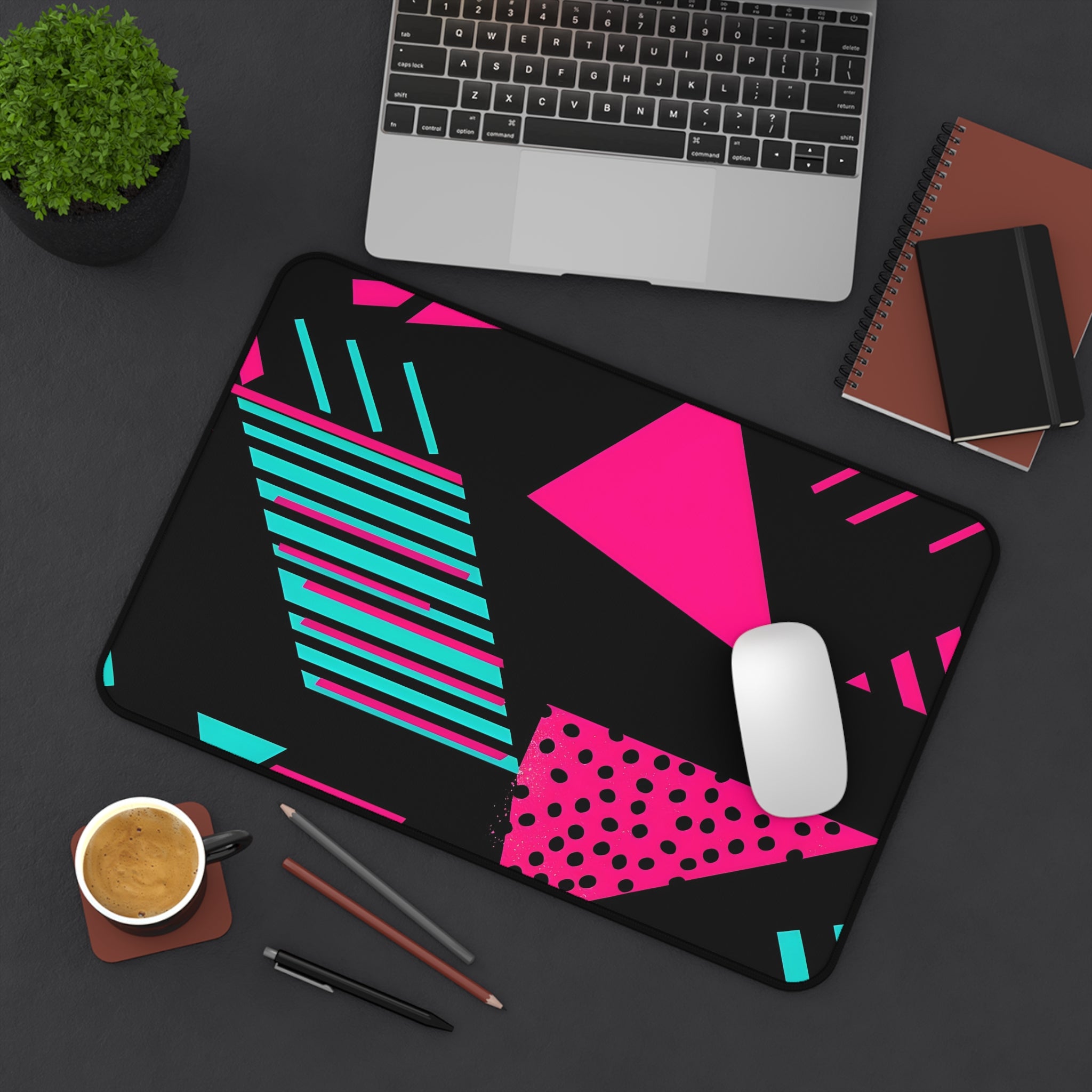 abstract-synthwave-neon-gaming-mouse-pad-for-retro-desk-decor-retro-neon-desk-pad-with-abstract-synthwave-design-colorful-des
