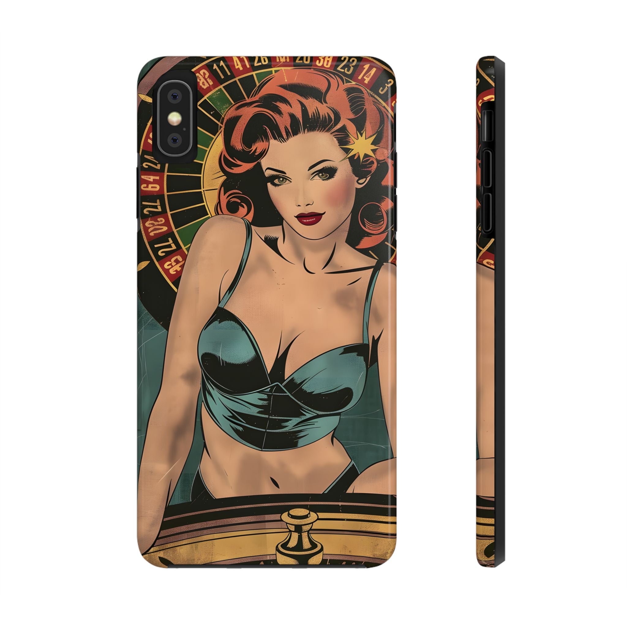 tough-iphone-cases-vintage-pin-up-girl-iphone-cover-strong-phone-protector-retro-pinup-design-protective-iphone-case