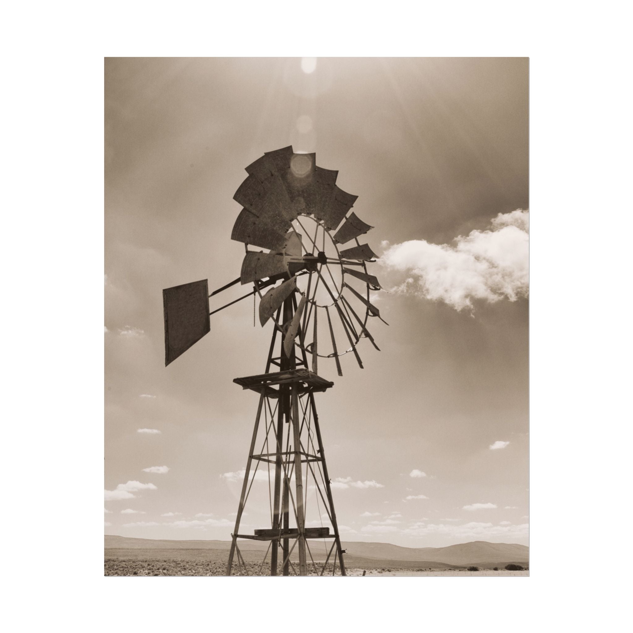 rustic-windmill-photography-poster-print-farm-house-wall-decor-gift-for-farmers-country-home-decor-windmill-wall-art
