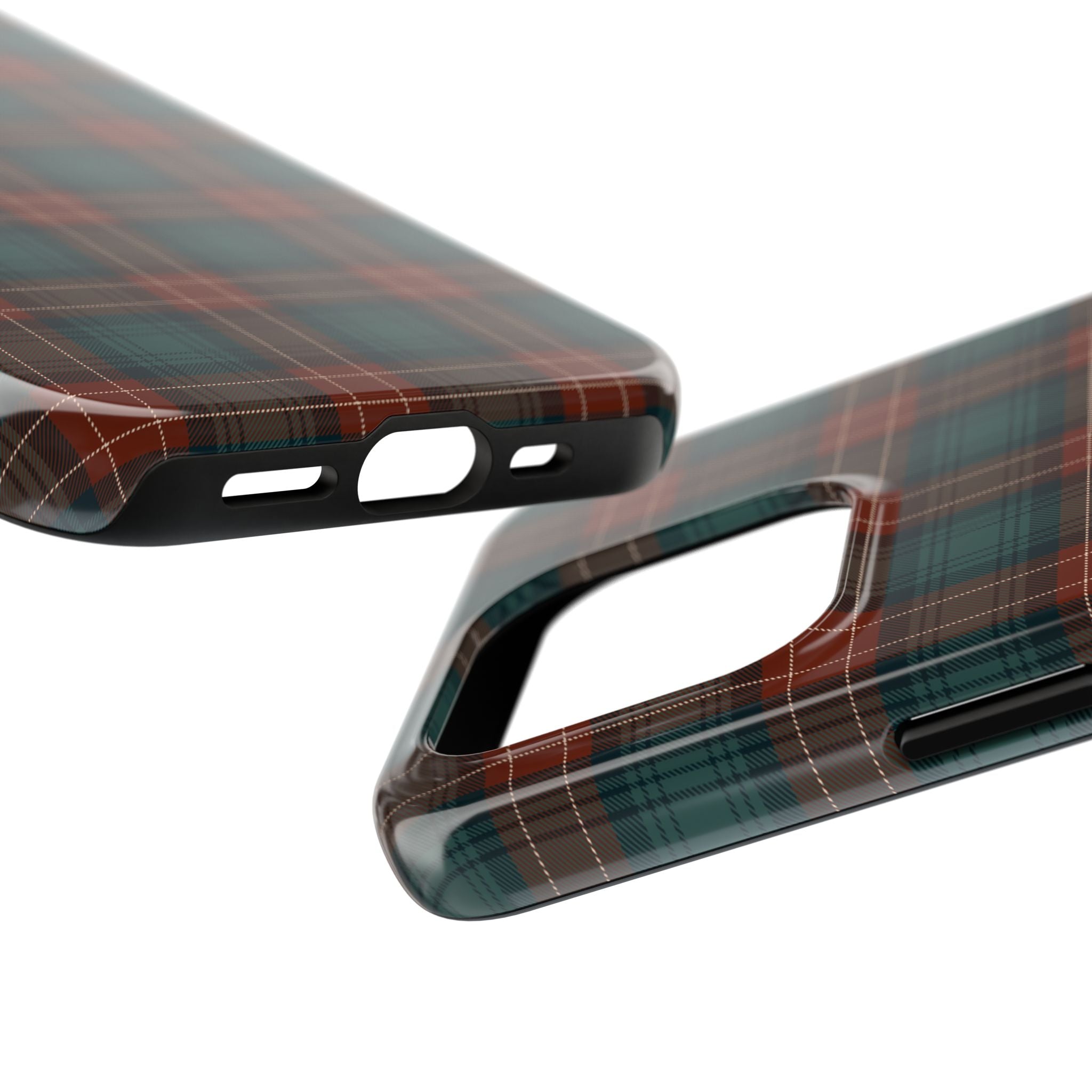 green-and-red-scottish-tartan-plaid-iphone-case-durable-tough-case-iphone-15-16-pro-max-trendy-scottish-tartan-plaid-green-re