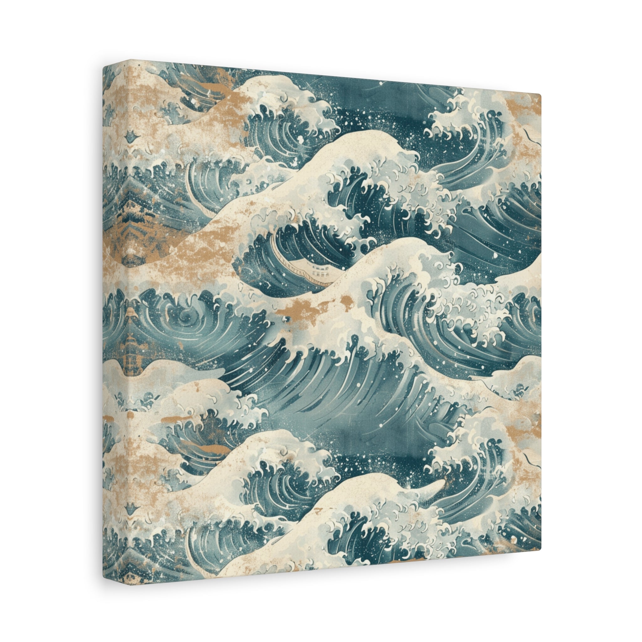 canvas-print-vintage-wave-pattern-japanese-style-colorful-wall-art-home-decor-stretched-matte-canvas-unique-gift-idea-office-