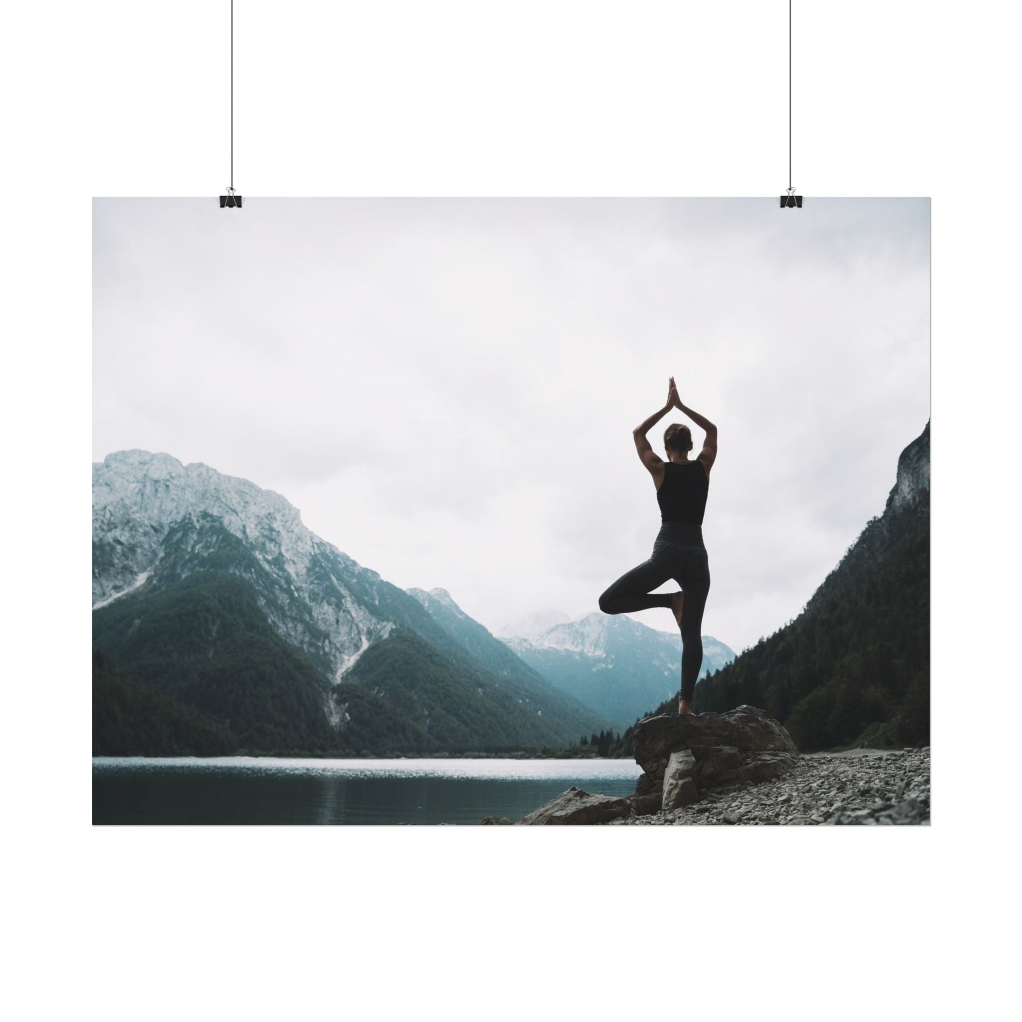 zen-retreat-poster-rolled-poster-yoga-nature-peace-meditation-gift-home-decor-poster-art-poster-gift