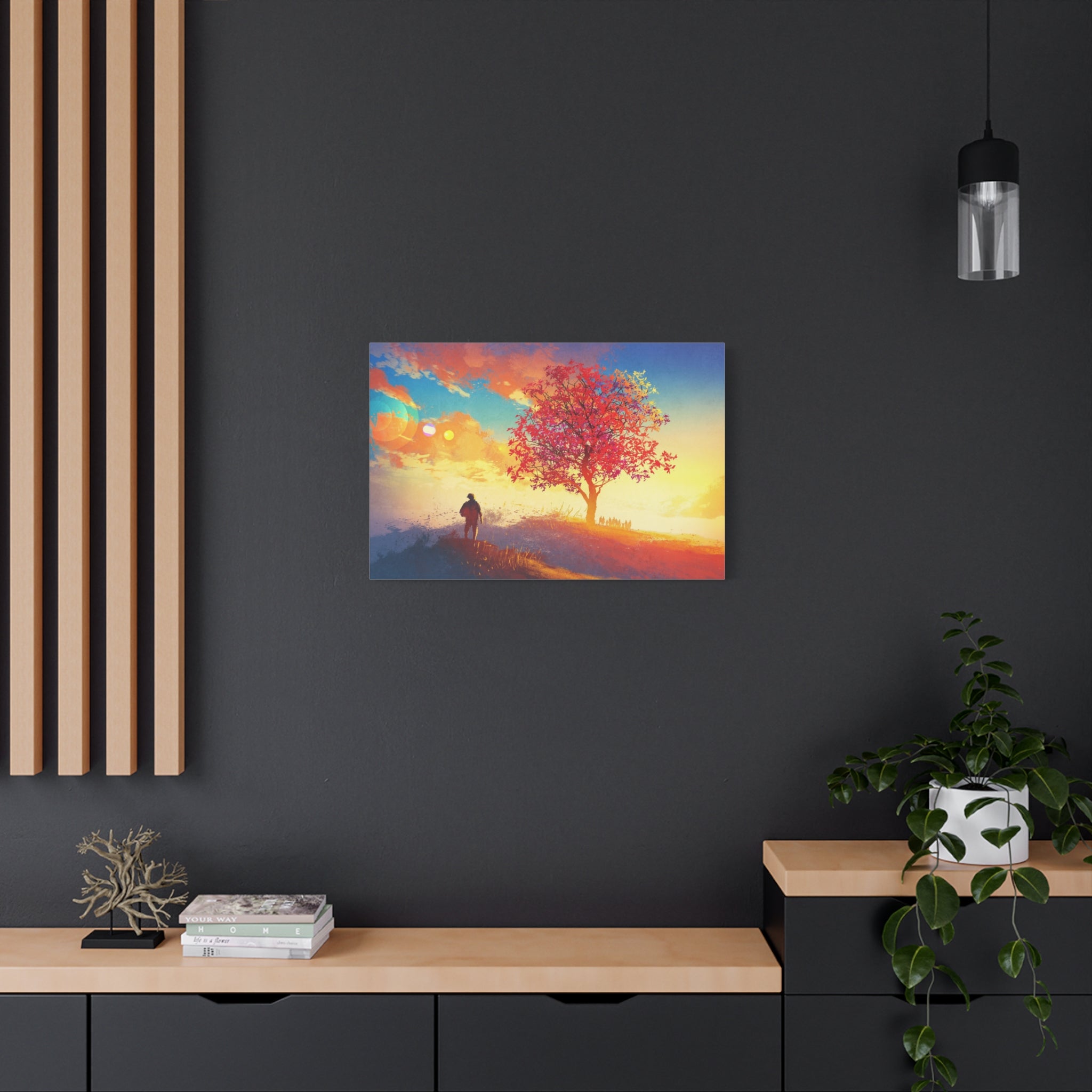 fall-canvas-wall-art-fall-sunset-tree-print-stretched-matte-canvas-home-decor-autumn-decor-gift-for-nature-lovers