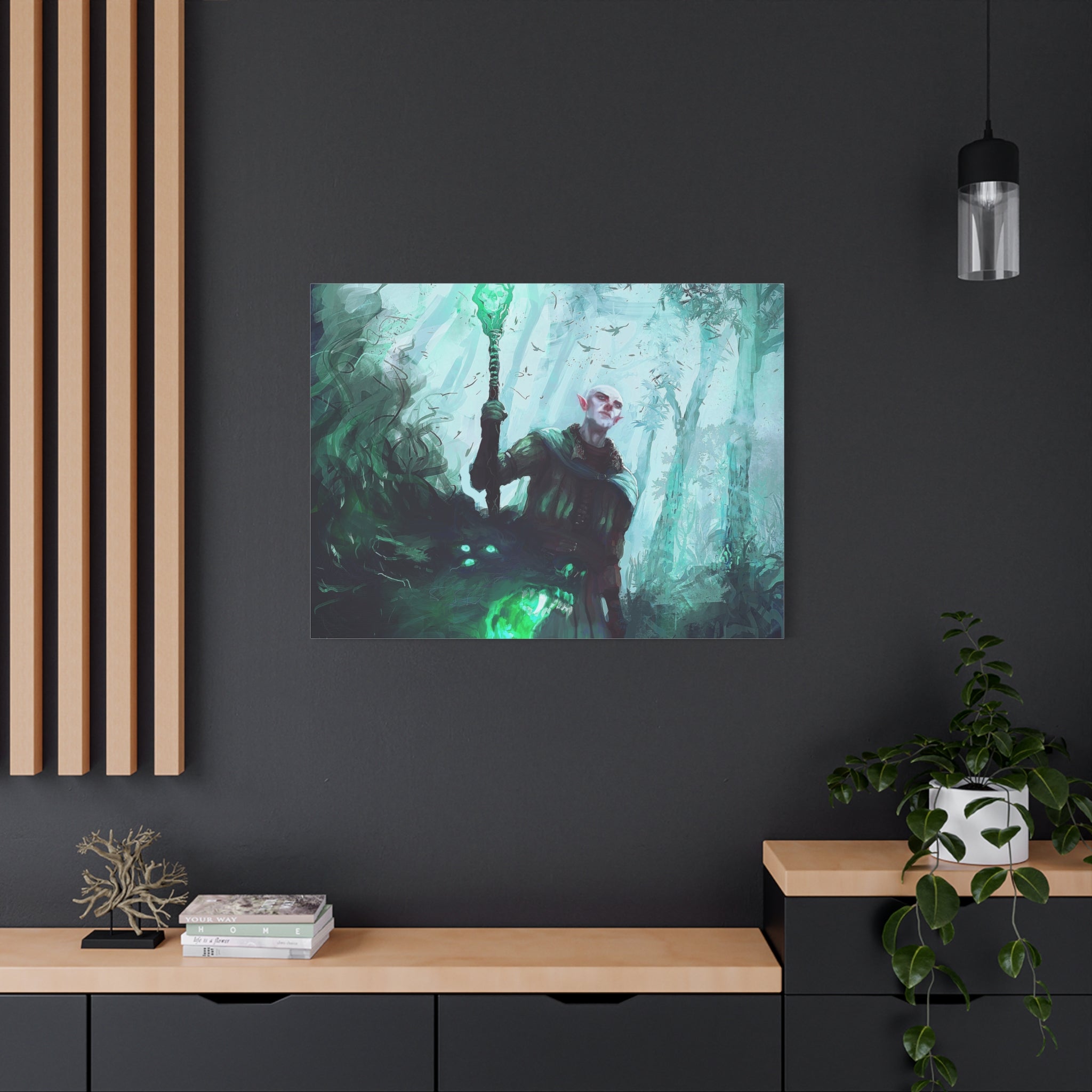 Dragon Age Solas Canvas Art - Fantasy Decor for Gamers, Gaming Wall Decor, Dragon Age Inquisitions Canvas Print