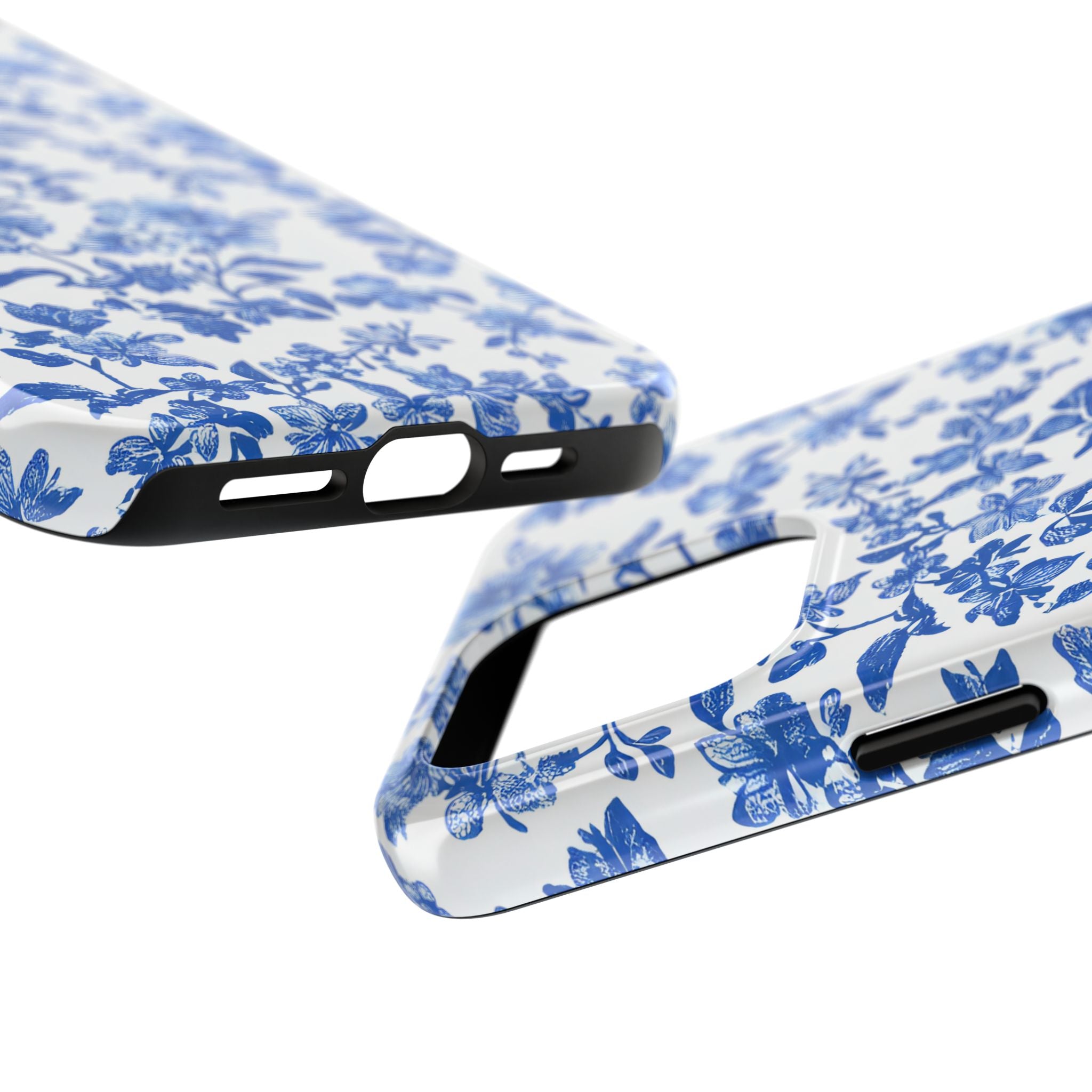 french-toile-floral-tough-iphone-case-blue-iphone-cover-protective-iphone-case-hard-shell-iphone-case-vintage-design-phone-ca