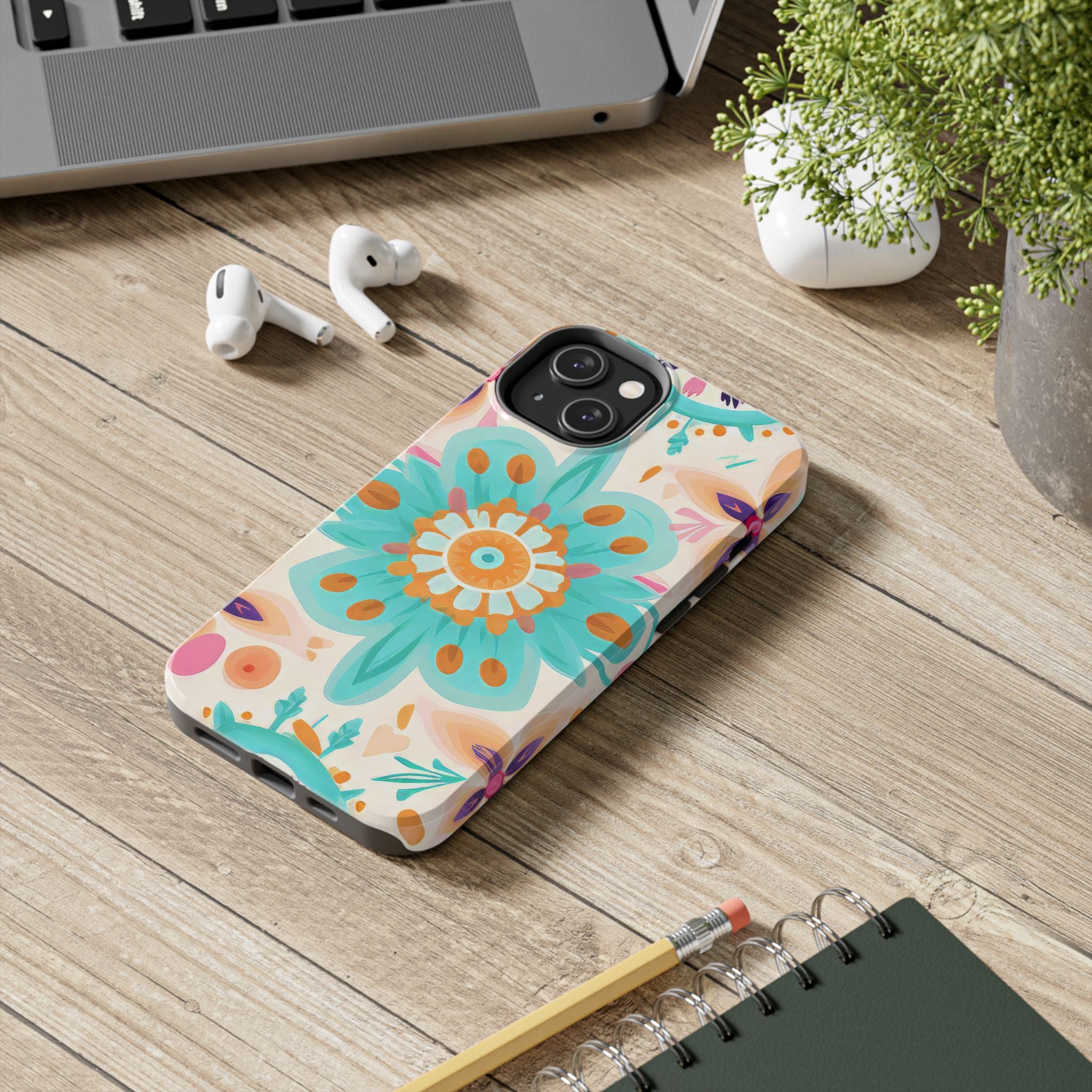 boho-floral-pastel-iphone-tough-case-protective-iphone-cover-artistic-iphone-case-stylish-tech-accessory-unique-gift-iphone-c
