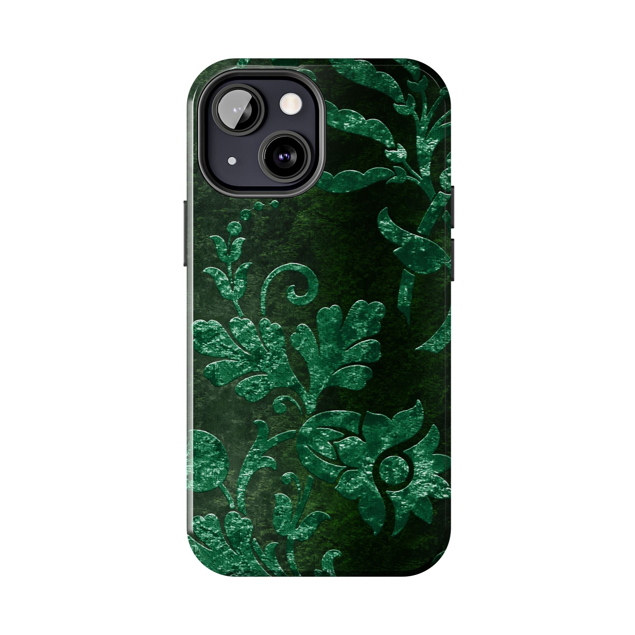 embossed-emerald-velvet-tough-phone-case-protective-iphone-cover-heavy-duty-phone-case-rugged-phone-case-durable-smartphone-c