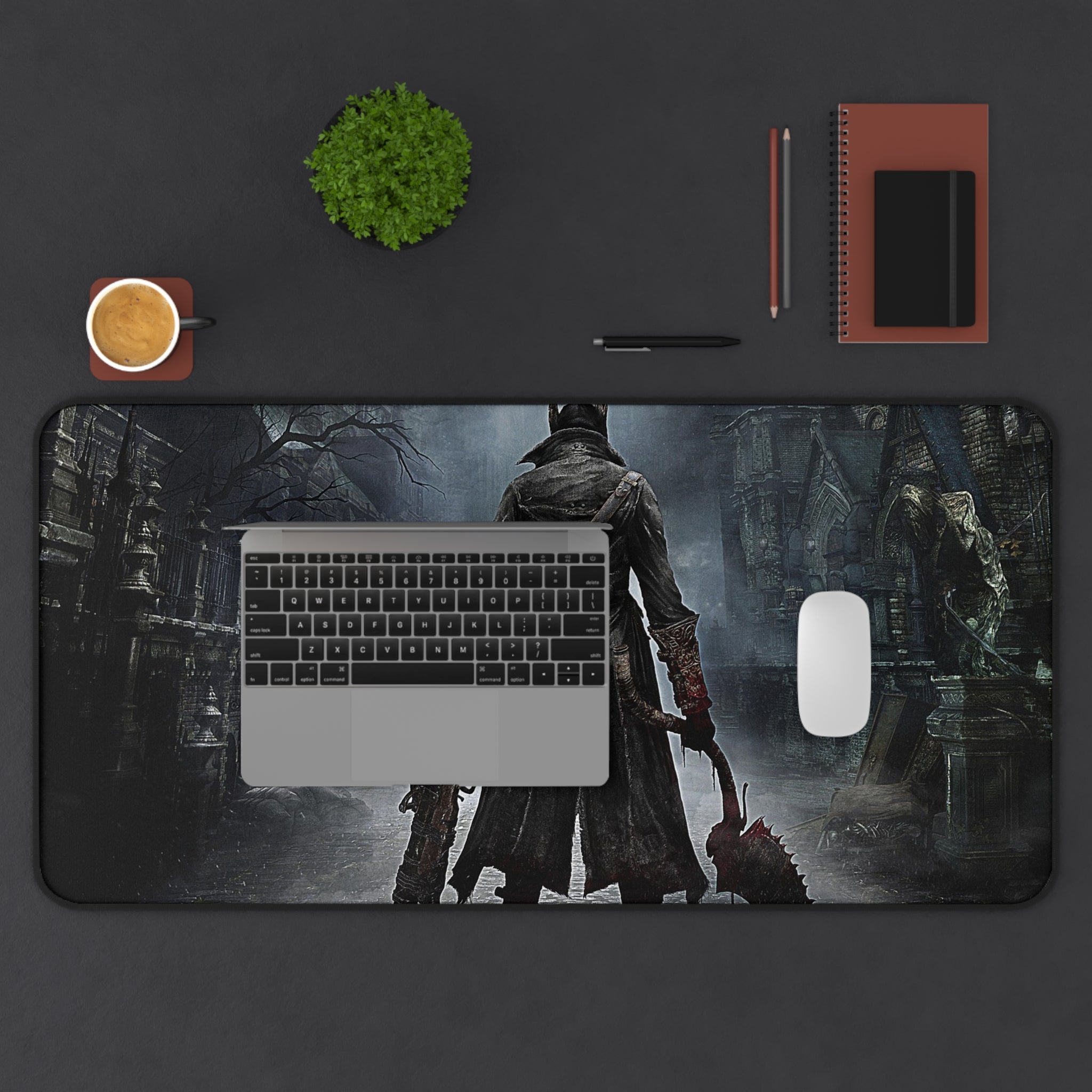 bloodborne-mouse-pad-the-hunter-desk-pad-large-gaming-desk-mat-custom-desk-pad-protective-desk-pad