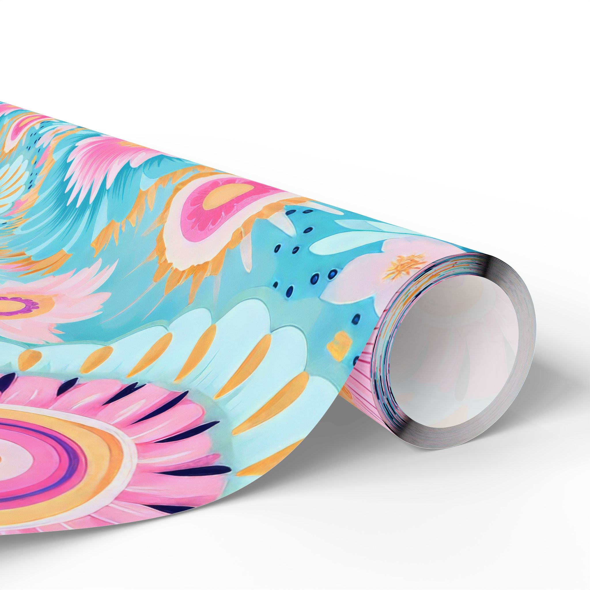 boho-wrapping-papers-pastel-gift-wrap-roll-for-birthday-unique-bohemian-design-holiday-present-wrap-scandinavian-style-packag