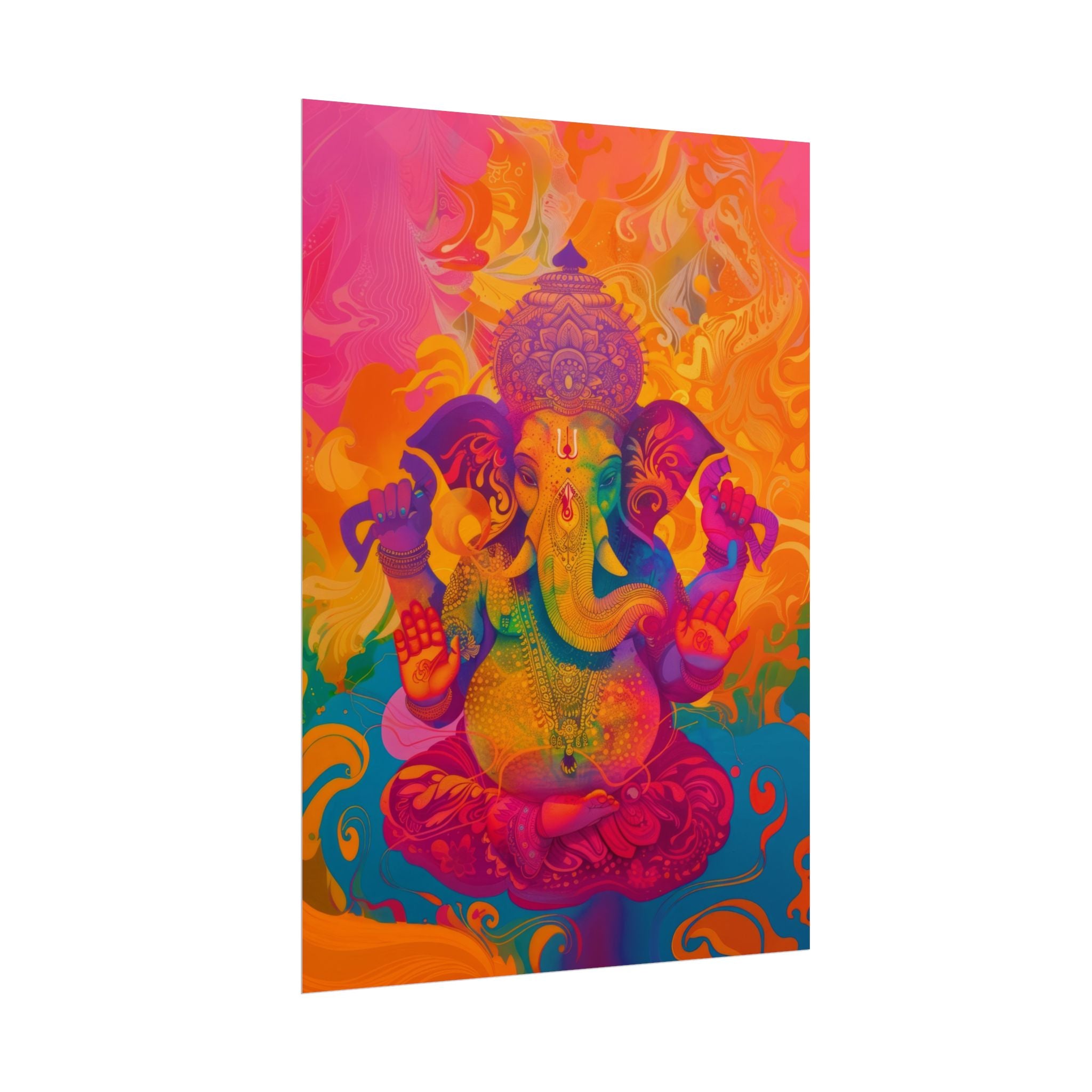 colorful-ganesha-poster-print-wall-art-decor-spiritual-home-decor-lord-ganesha-art-hindu-god-wall-decor-ethnic-wall-hanging