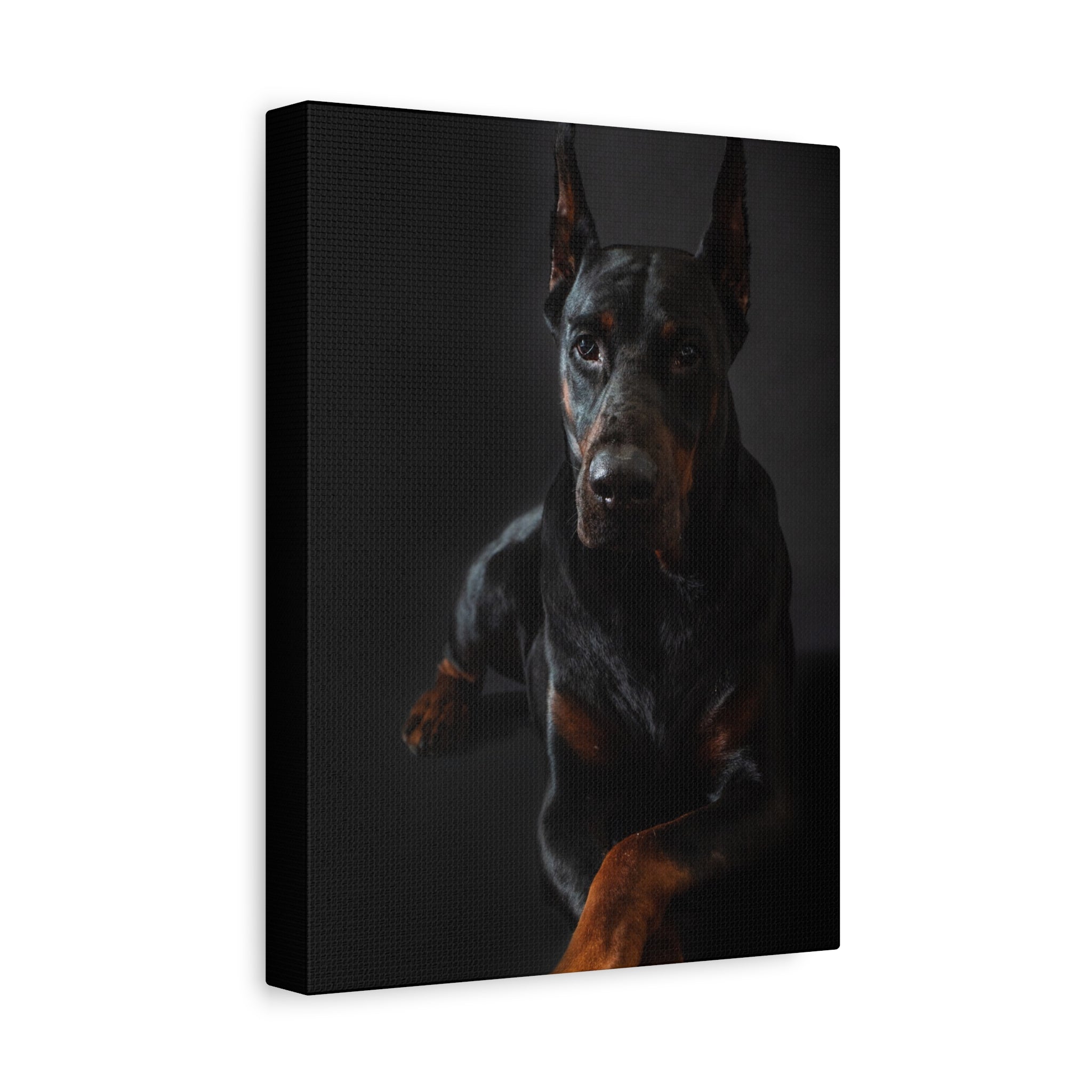 canvas-print-doberman-dog-wall-art-home-decor-office-decor-stretched-matte-canvas-1-25-gift-for-dog-lovers-animal-artwork-pet