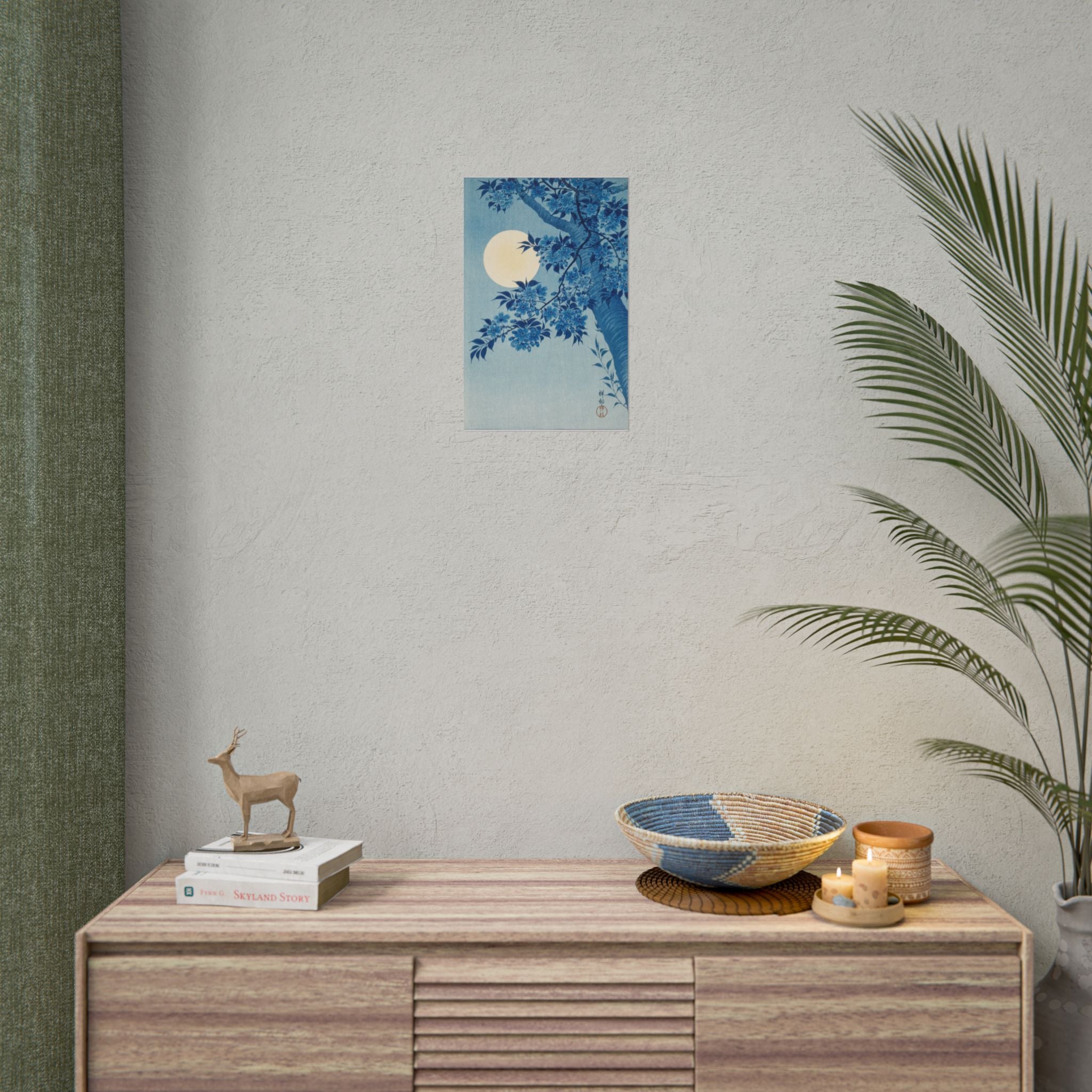 poster-print-blossoming-cherry-on-a-moonlit-night-ohara-koson-floral-home-decor-living-room-wall-art-poster-gift-japandi-post
