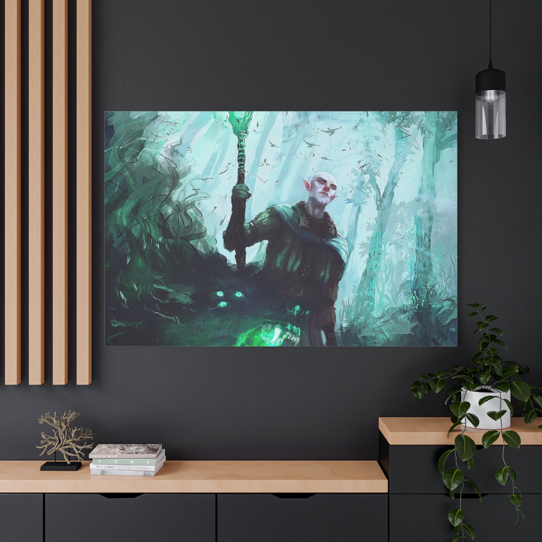 Dragon Age Solas Canvas Art - Fantasy Decor for Gamers, Gaming Wall Decor, Dragon Age Inquisitions Canvas Print