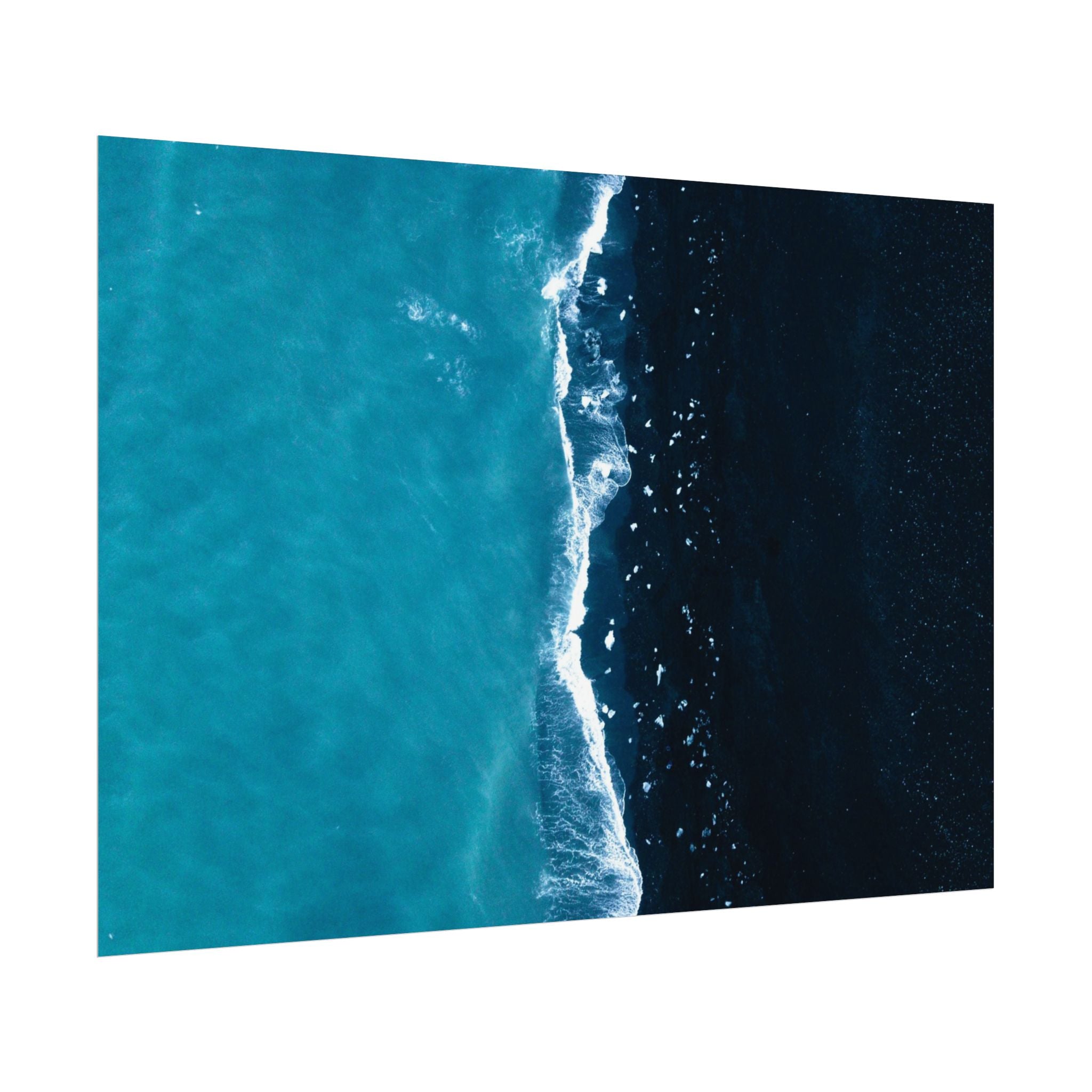 ocean-minimalist-decor-poster-print-beach-wall-art-coastal-photography-blue-ocean-print-sand-landscape-home-office-decoration